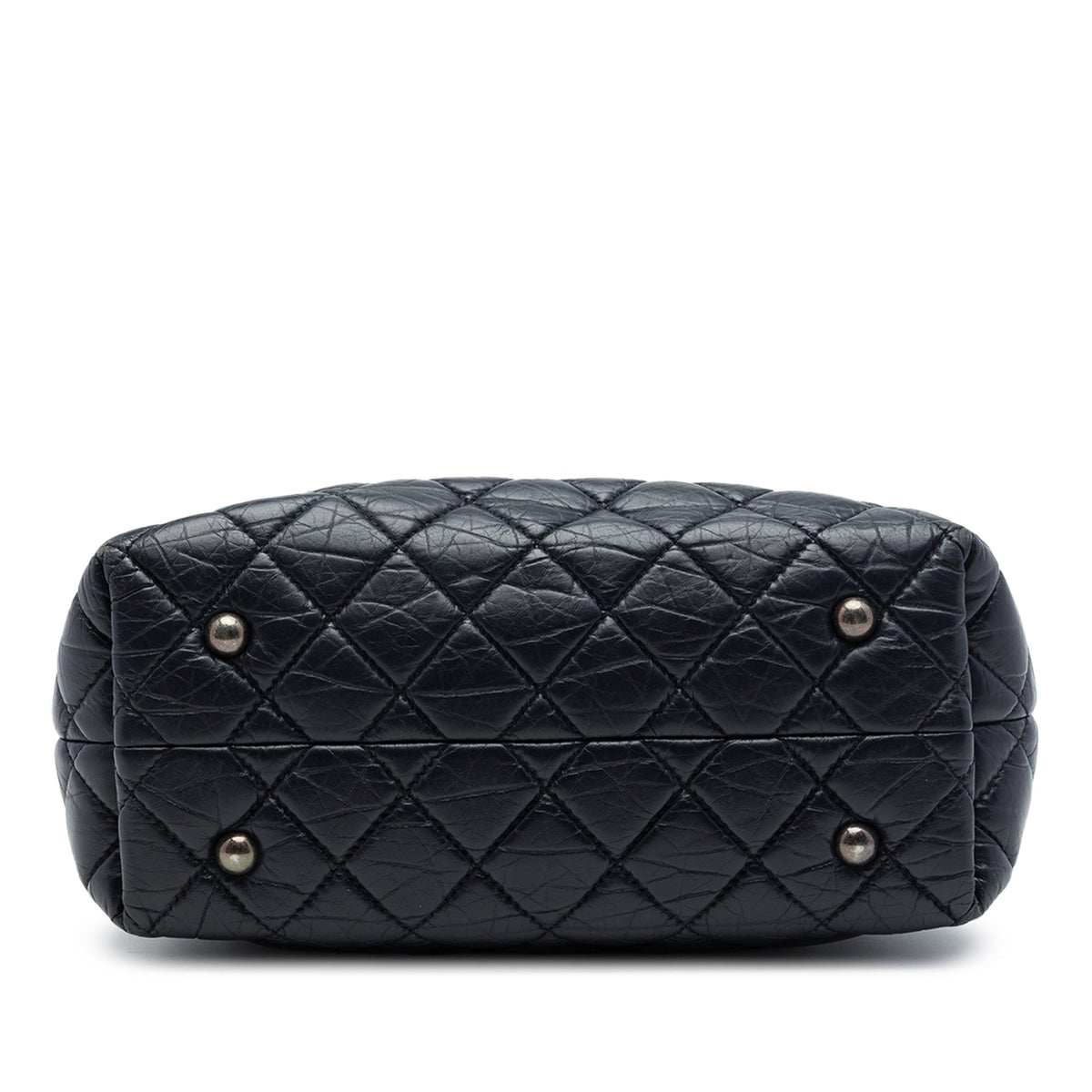 Chanel Quilted Aged Calfskin Reissue 2.55 Tote — Blue