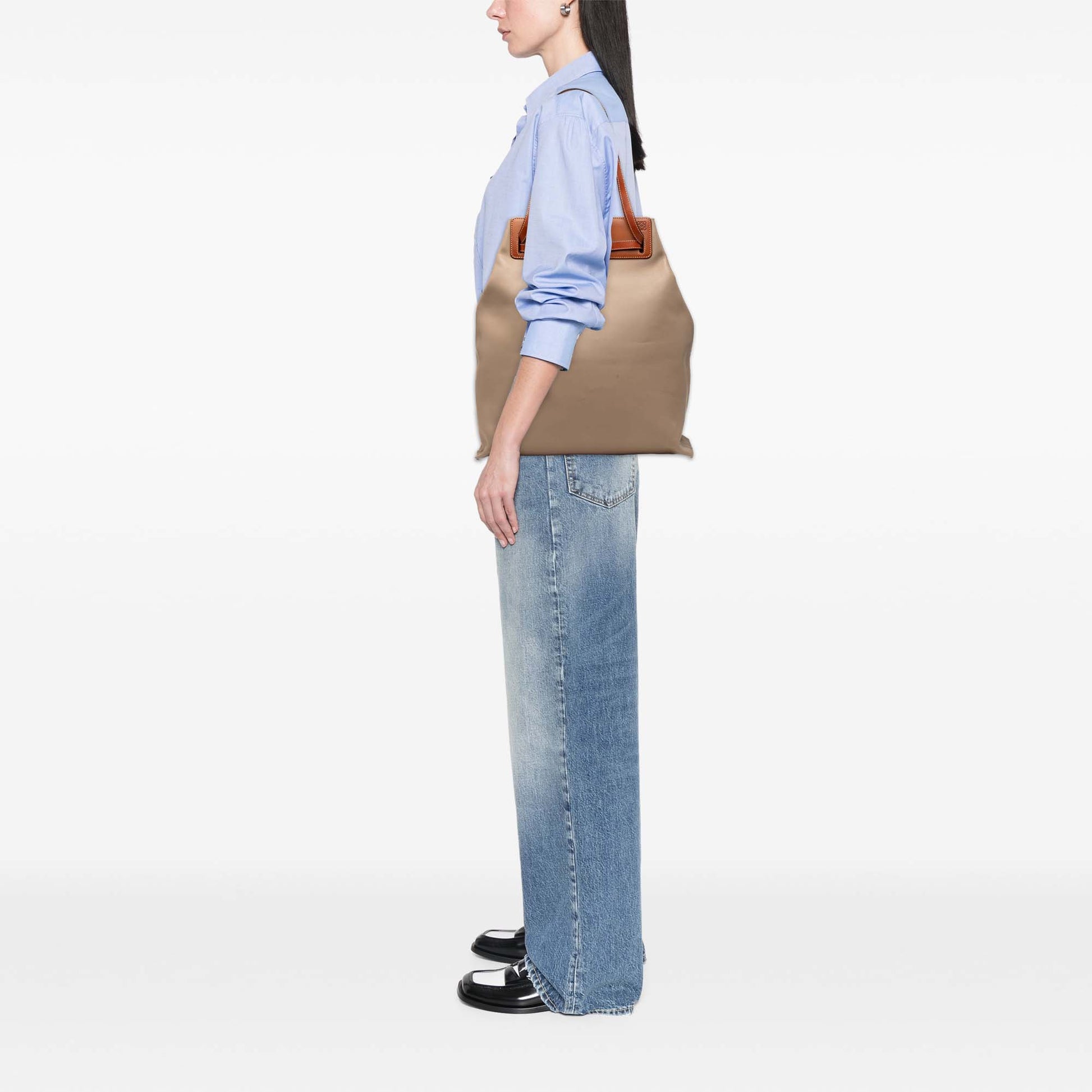LOEWE Calfskin Lazo Tote
