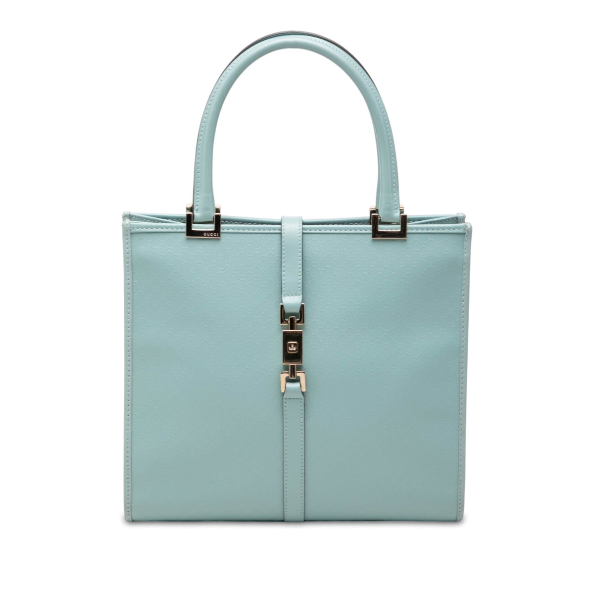 Gucci Microguccissima Jackie Handbag — Blue