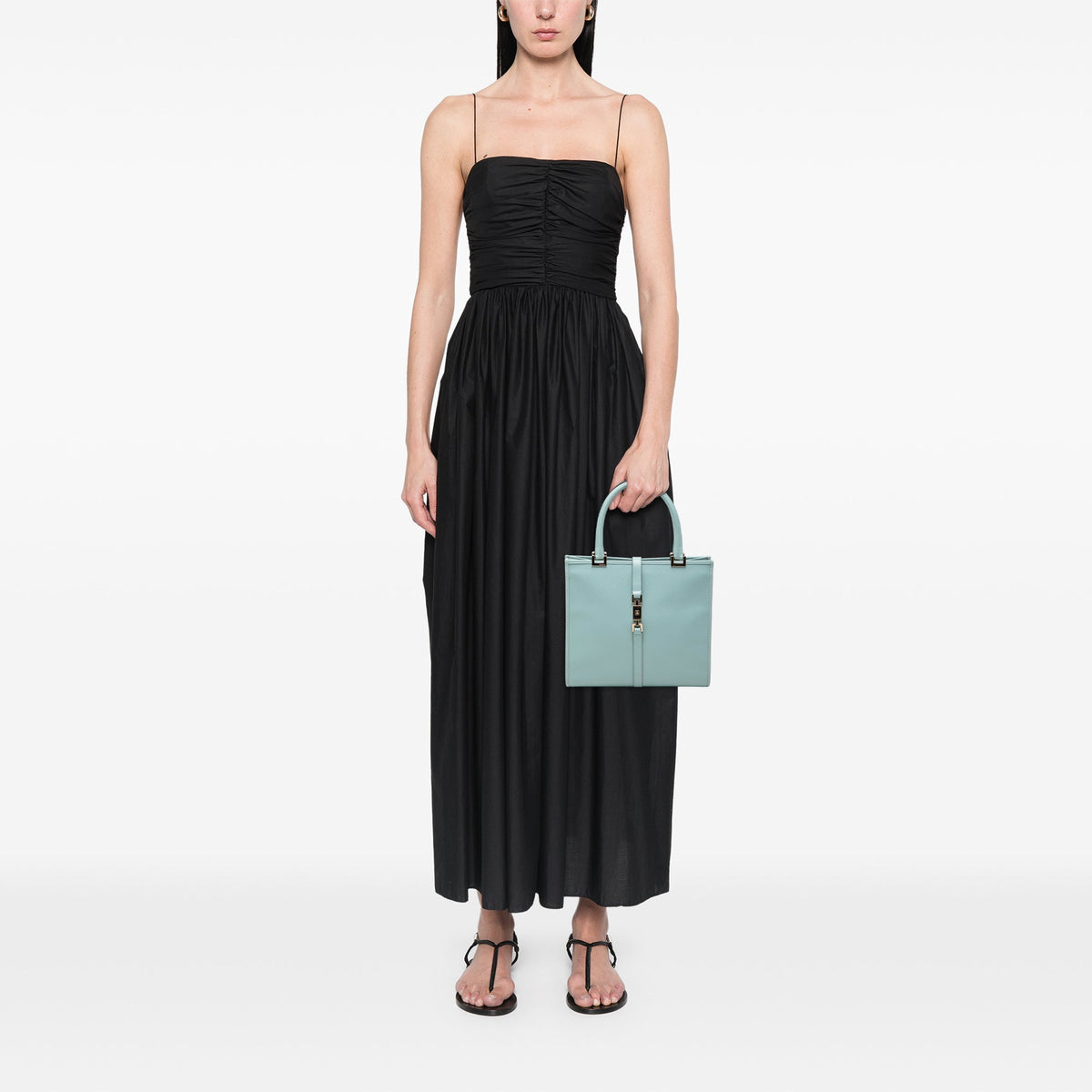 Gucci Microguccissima Jackie Handbag — Blue