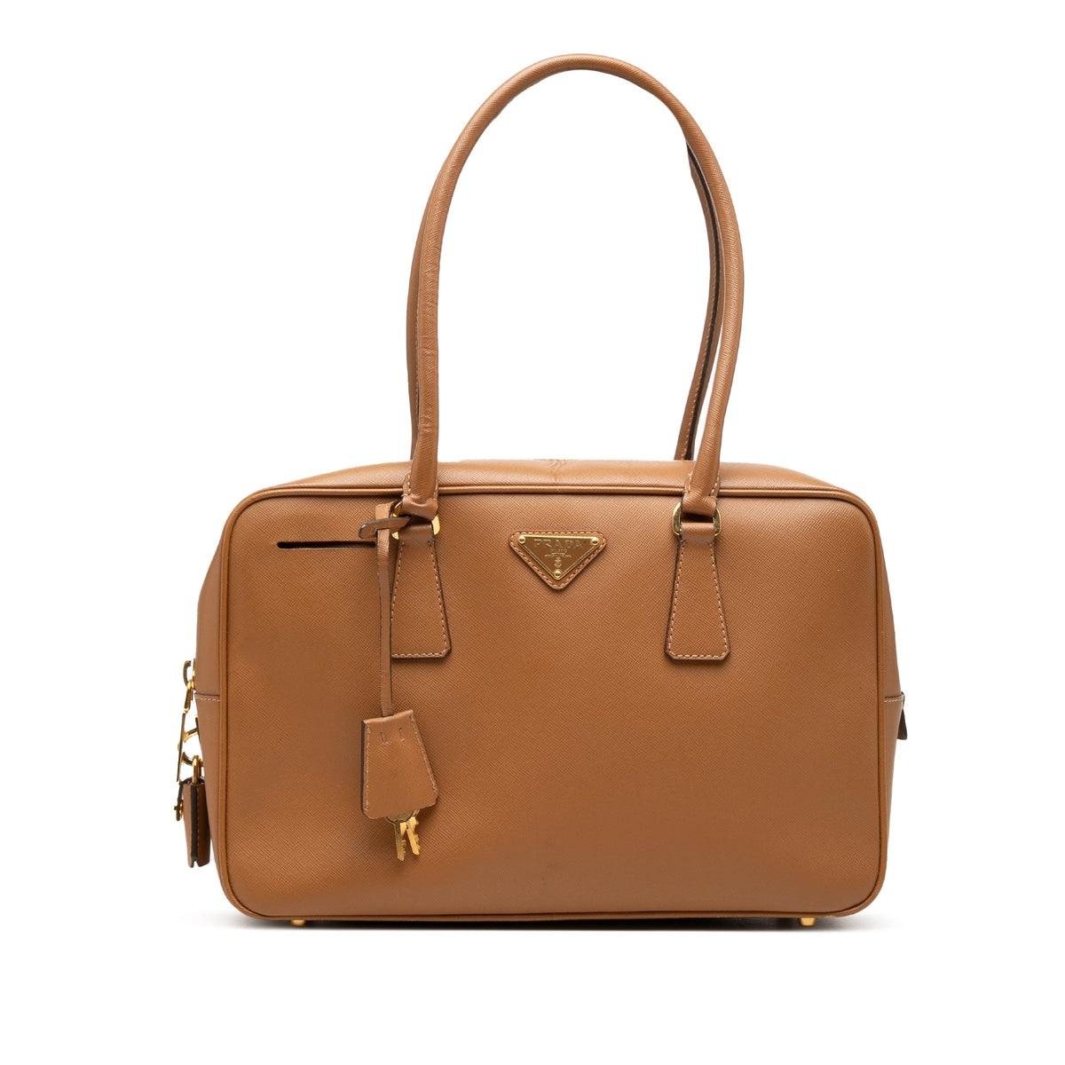 Prada Saffiano Bauletto Handbag