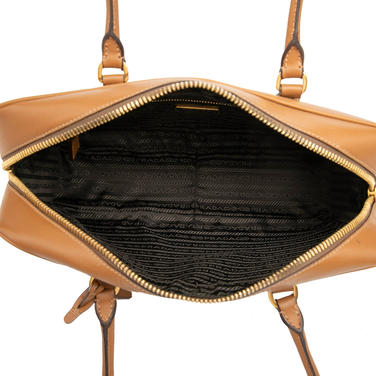 Prada Saffiano Bauletto Handbag
