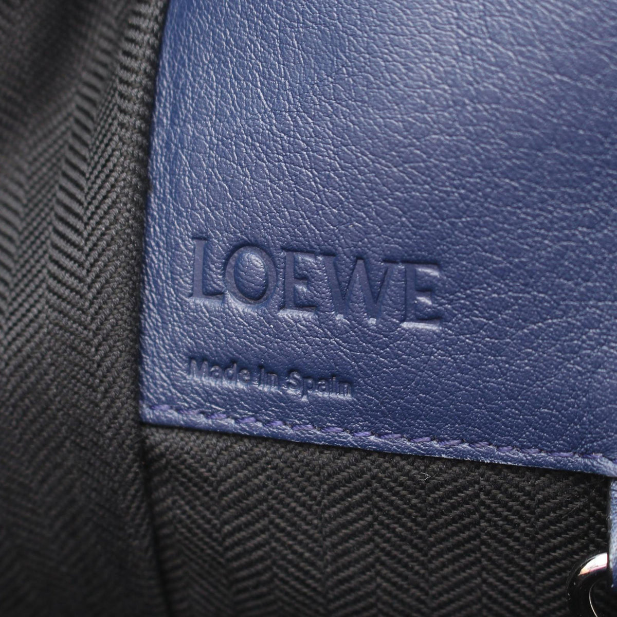 LOEWE Medium Leather Hammock Satchel