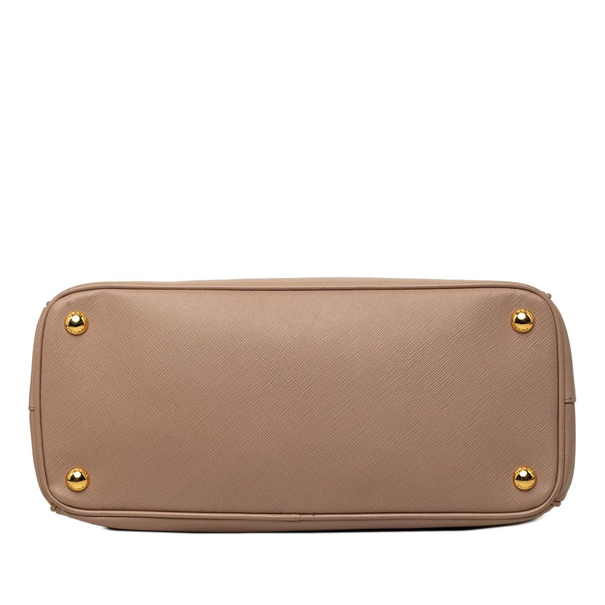 Prada Small Saffiano Lux Galleria Double Zip Satchel — Pink