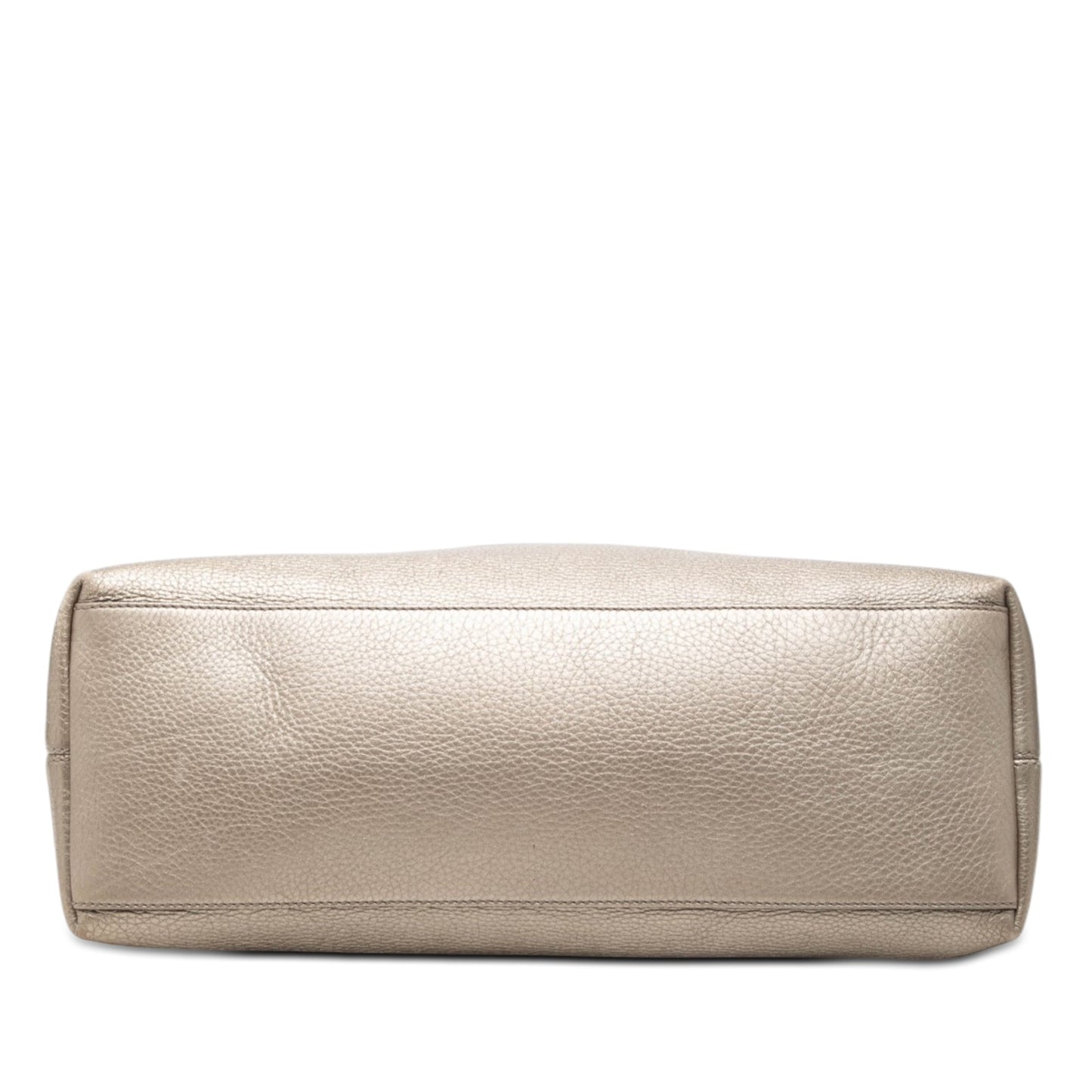 Gucci Medium Metallic Calfskin Soho Chain Tote