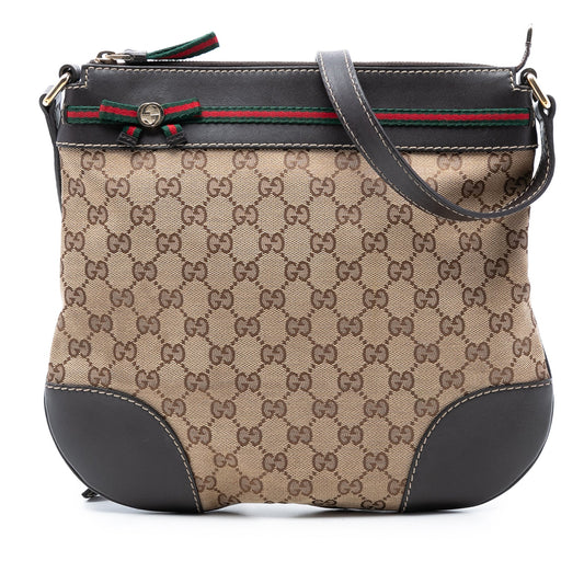 Gucci GG Canvas Web Mayfair Crossbody