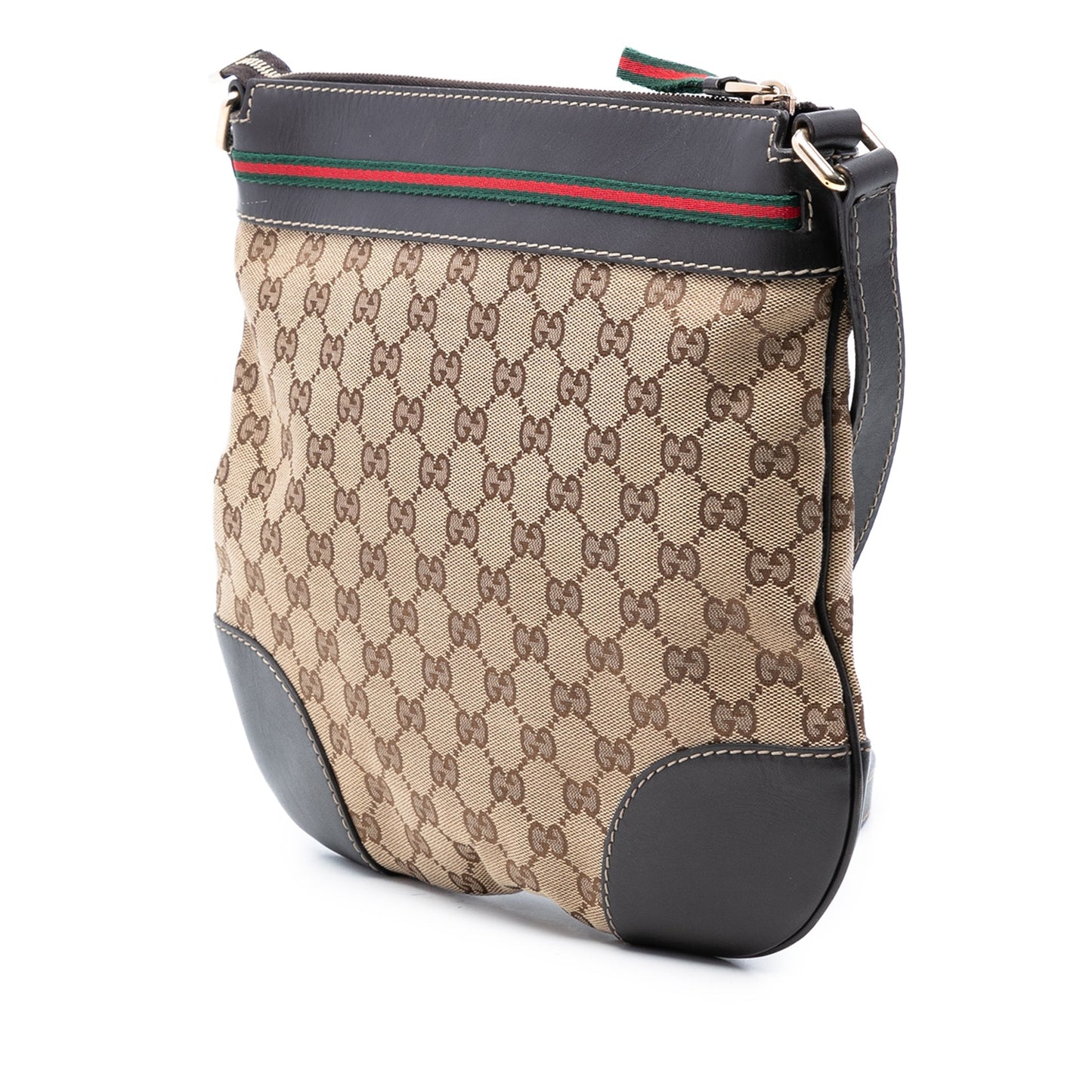Gucci GG Canvas Web Mayfair Crossbody