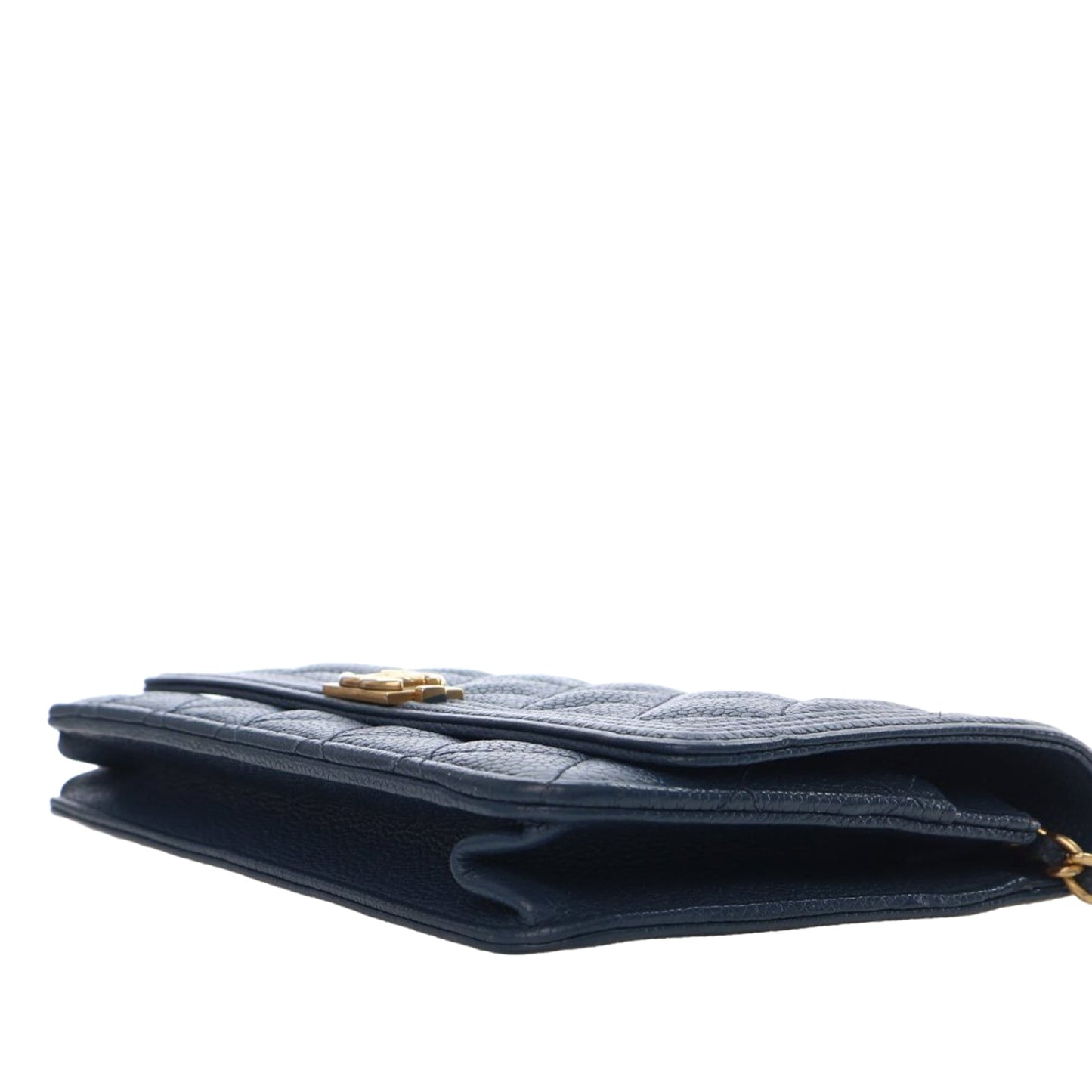 Chanel Quilted Caviar Boy Wallet on Chain