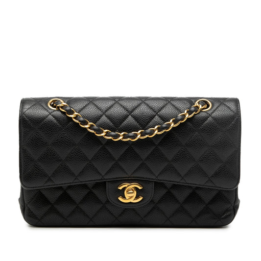 Chanel Medium Classic Caviar Double Flap