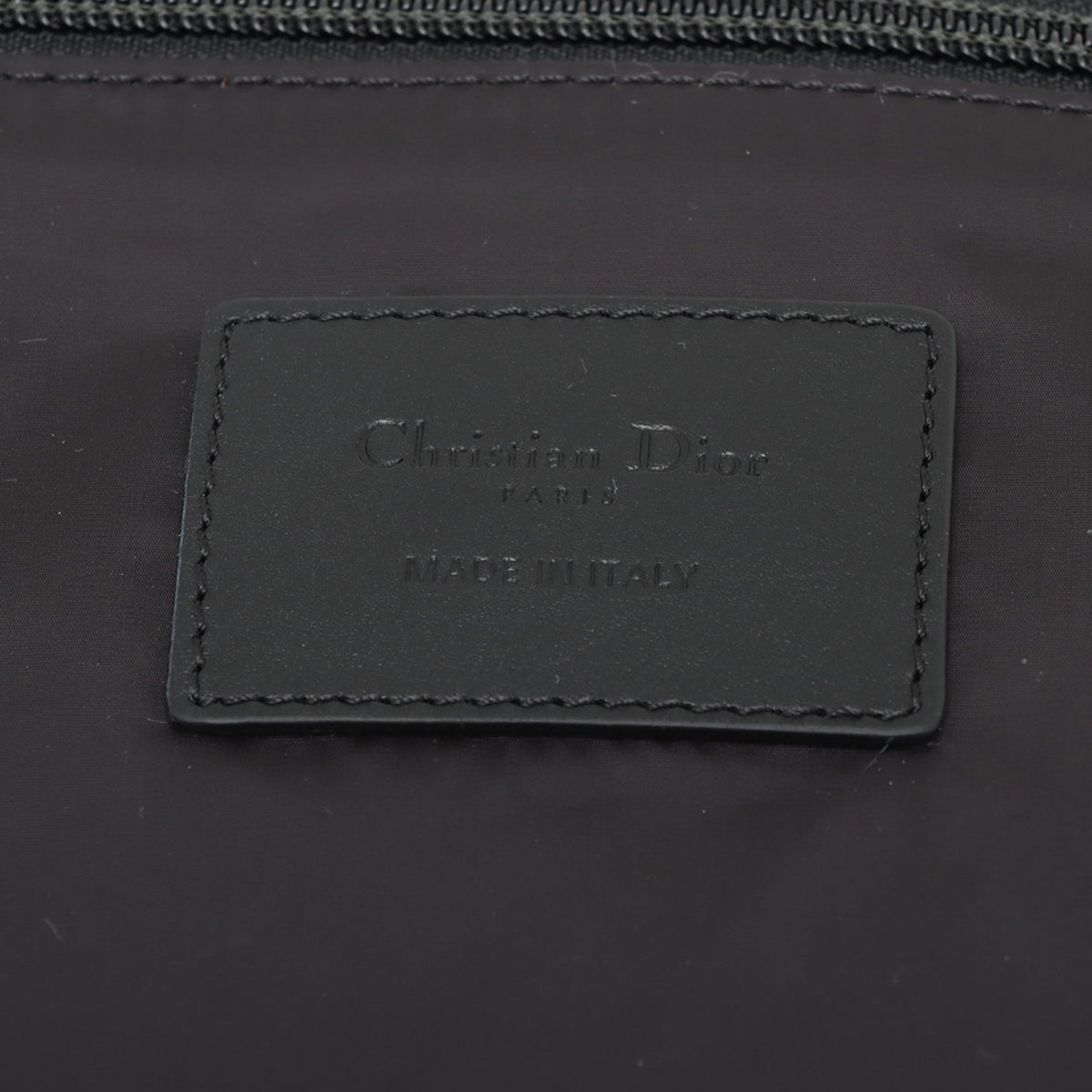 Dior DiorTravel Camouflage Technical Canvas Luggage Bag — Black