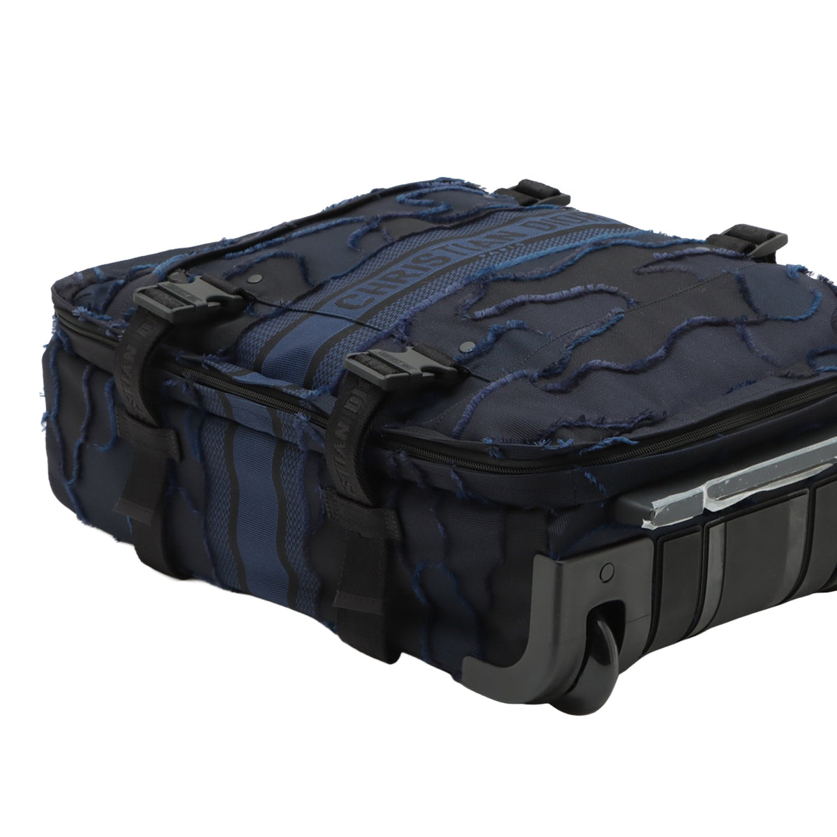 Dior DiorTravel Camouflage Technical Canvas Luggage Bag — Black