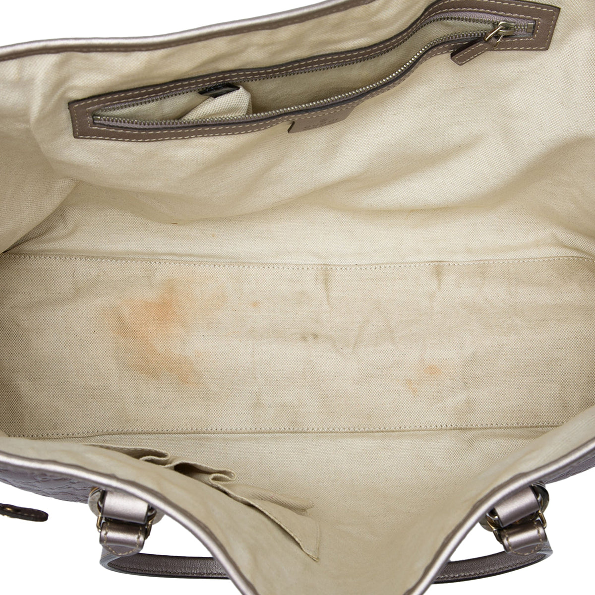 Gucci Large Metallic Guccissima Twins Tote