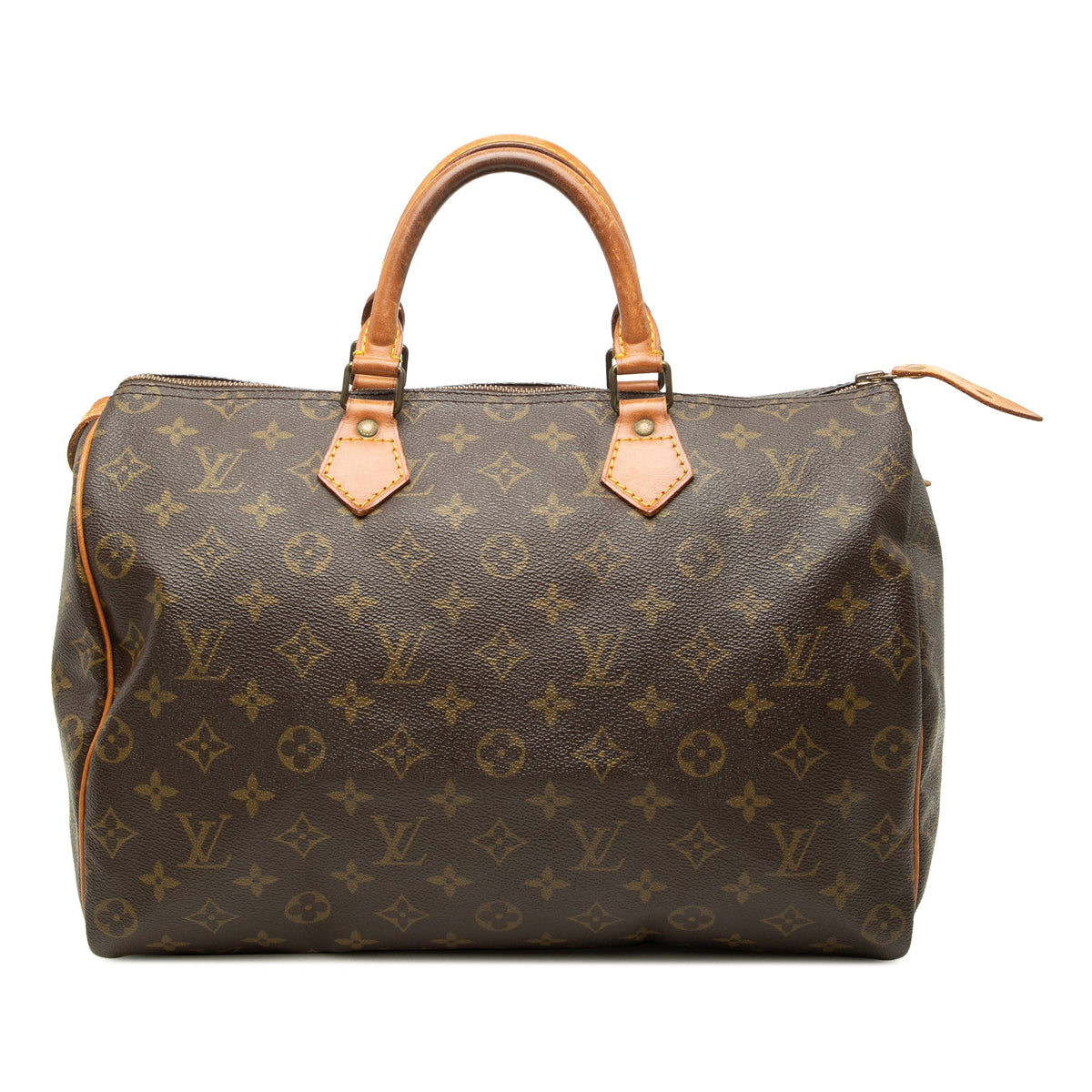 Louis Vuitton Monogram Speedy 35 — Brown