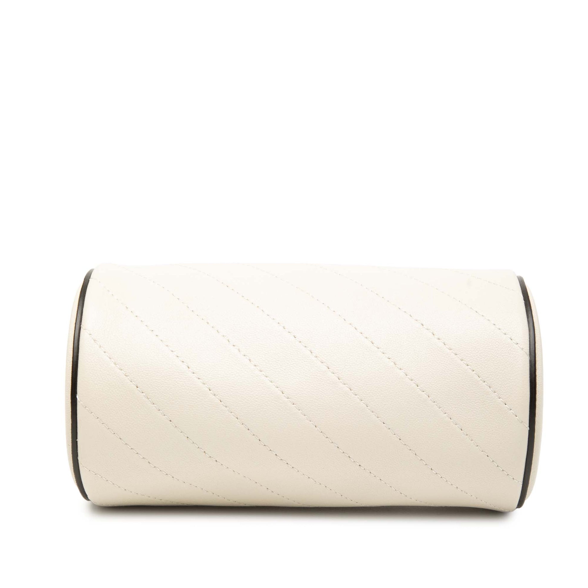 Gucci Mini Leather Blondie Barrel Shoulder Bag