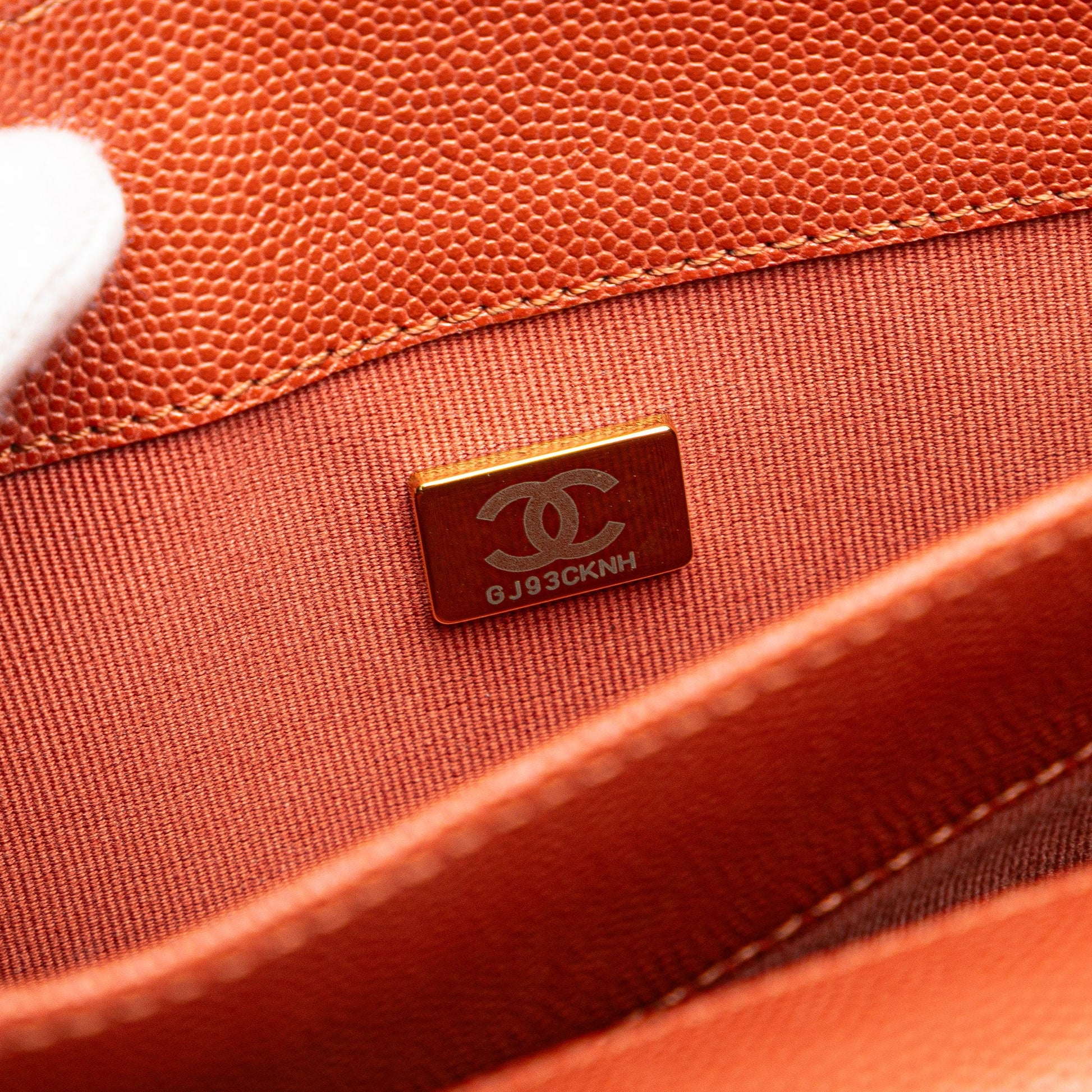 Chanel Mini CC Quilted Caviar Messenger Single Flap