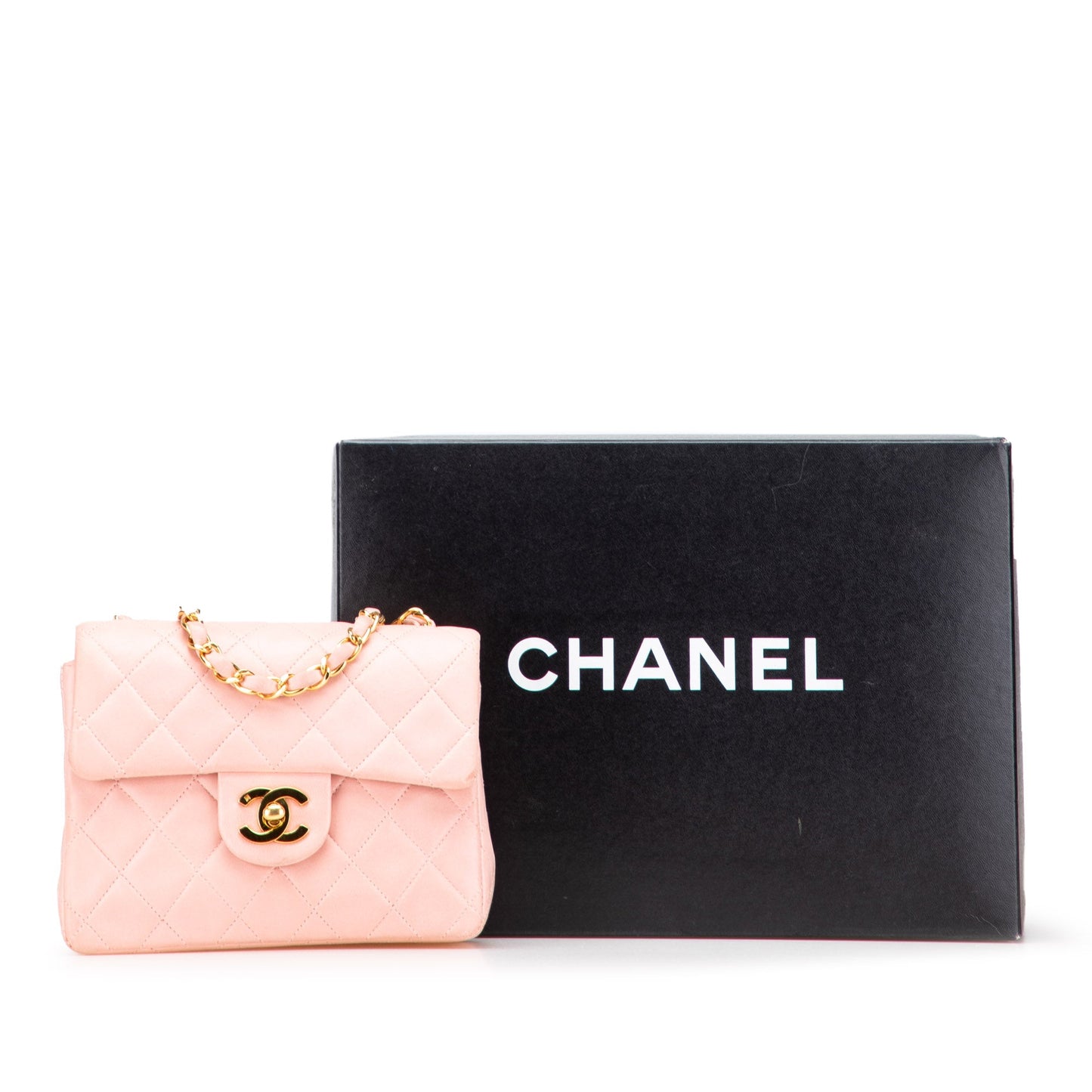 Chanel Mini Square Classic Lambskin Single Flap