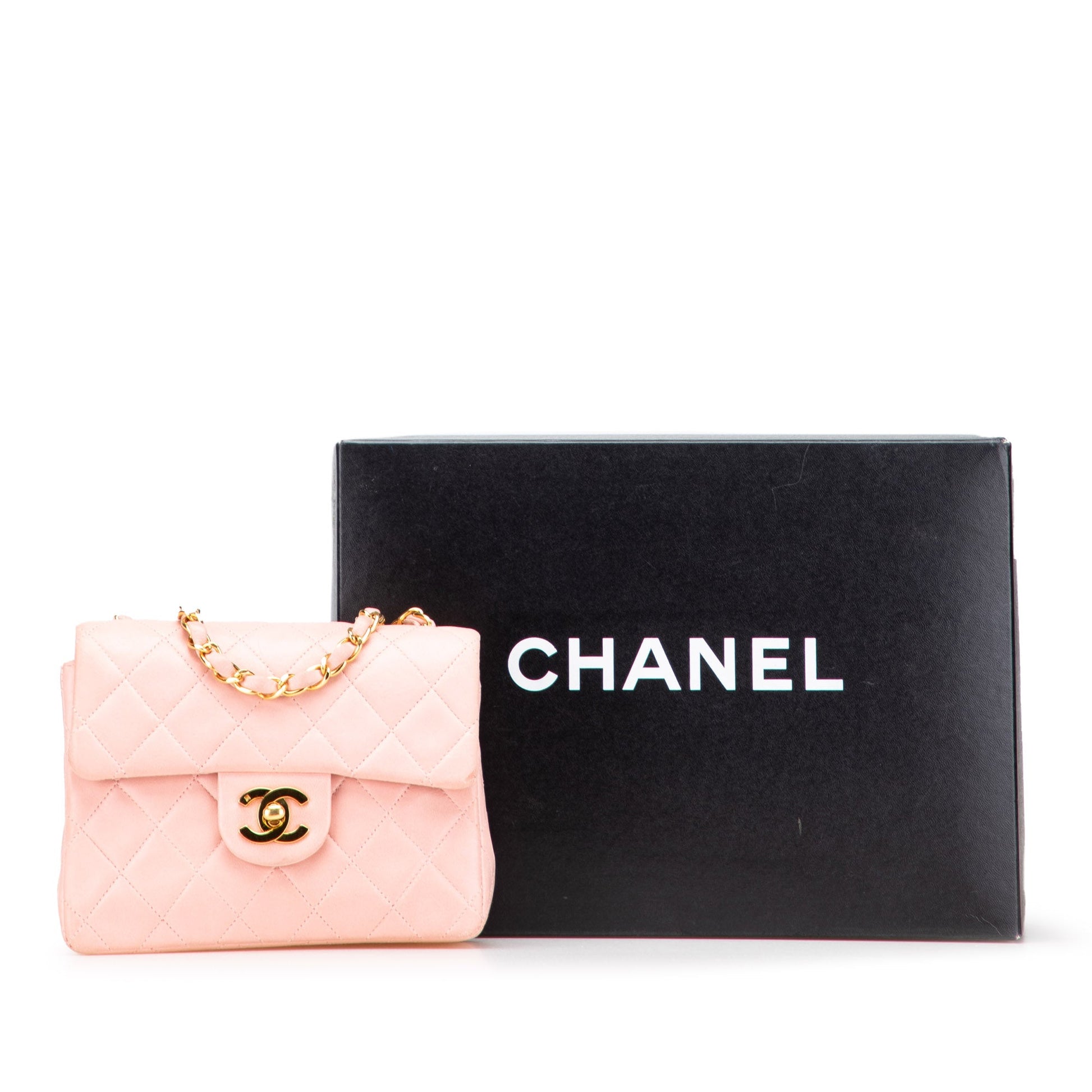 Chanel Mini Square Classic Lambskin Single Flap