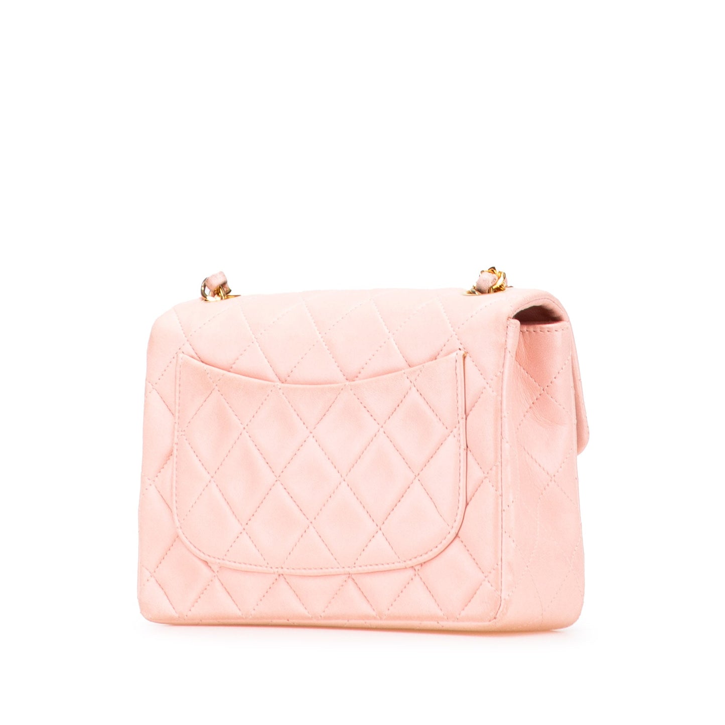 Chanel Mini Square Classic Lambskin Single Flap
