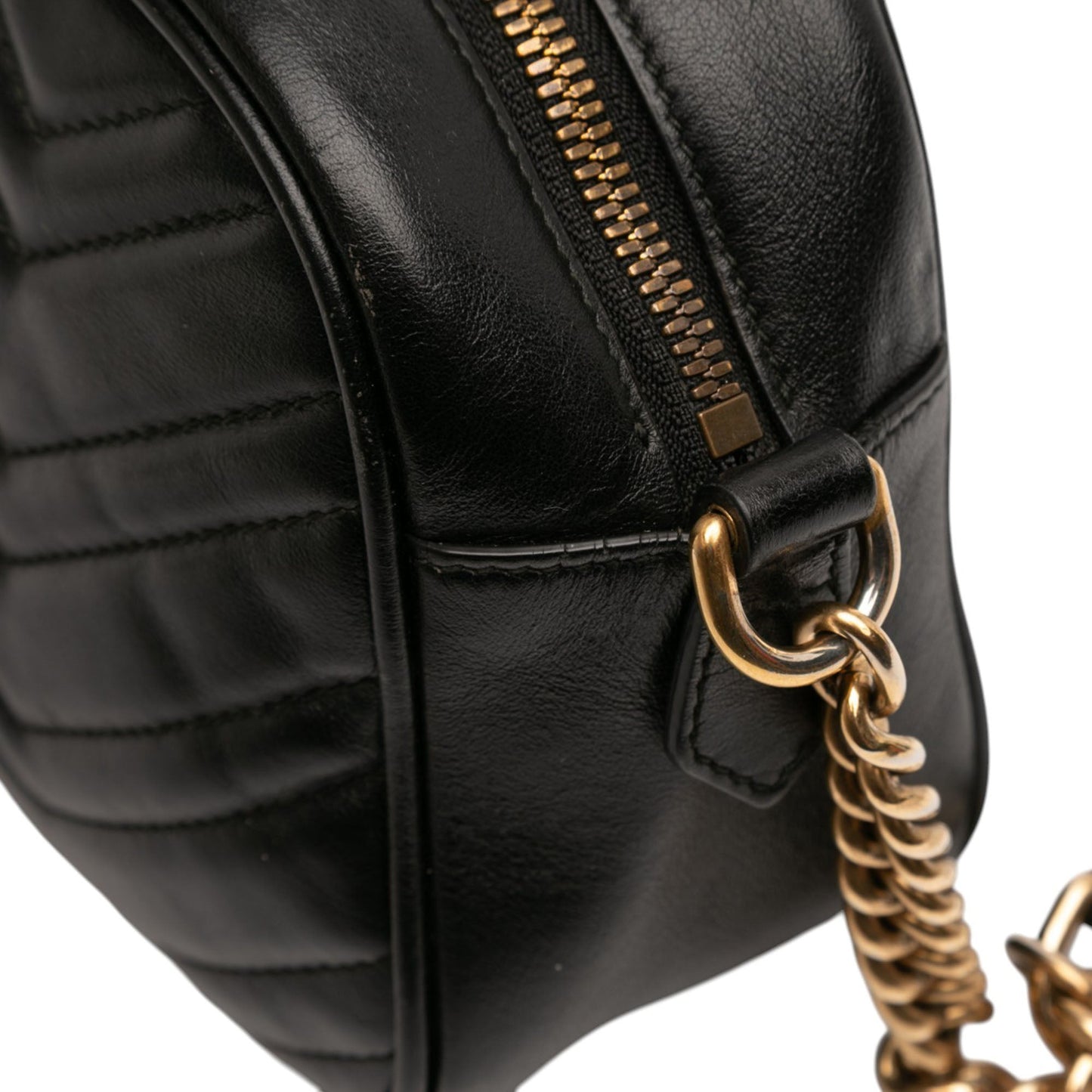 Gucci Small GG Marmont Matelasse Calfskin Crossbody