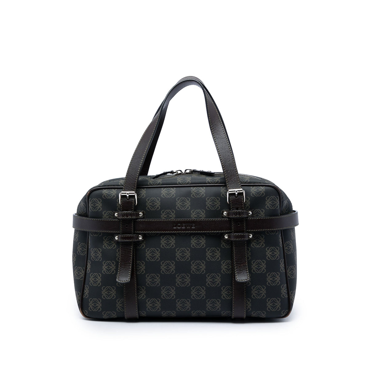 LOEWE Anagram Coated Canvas Handbag