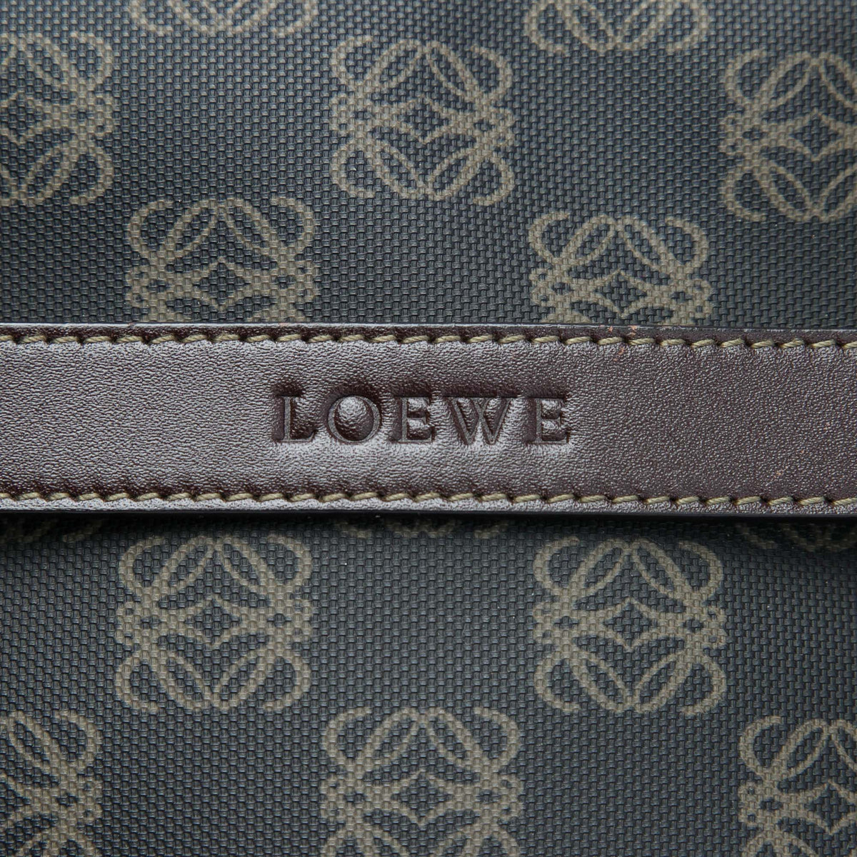 LOEWE Anagram Coated Canvas Handbag