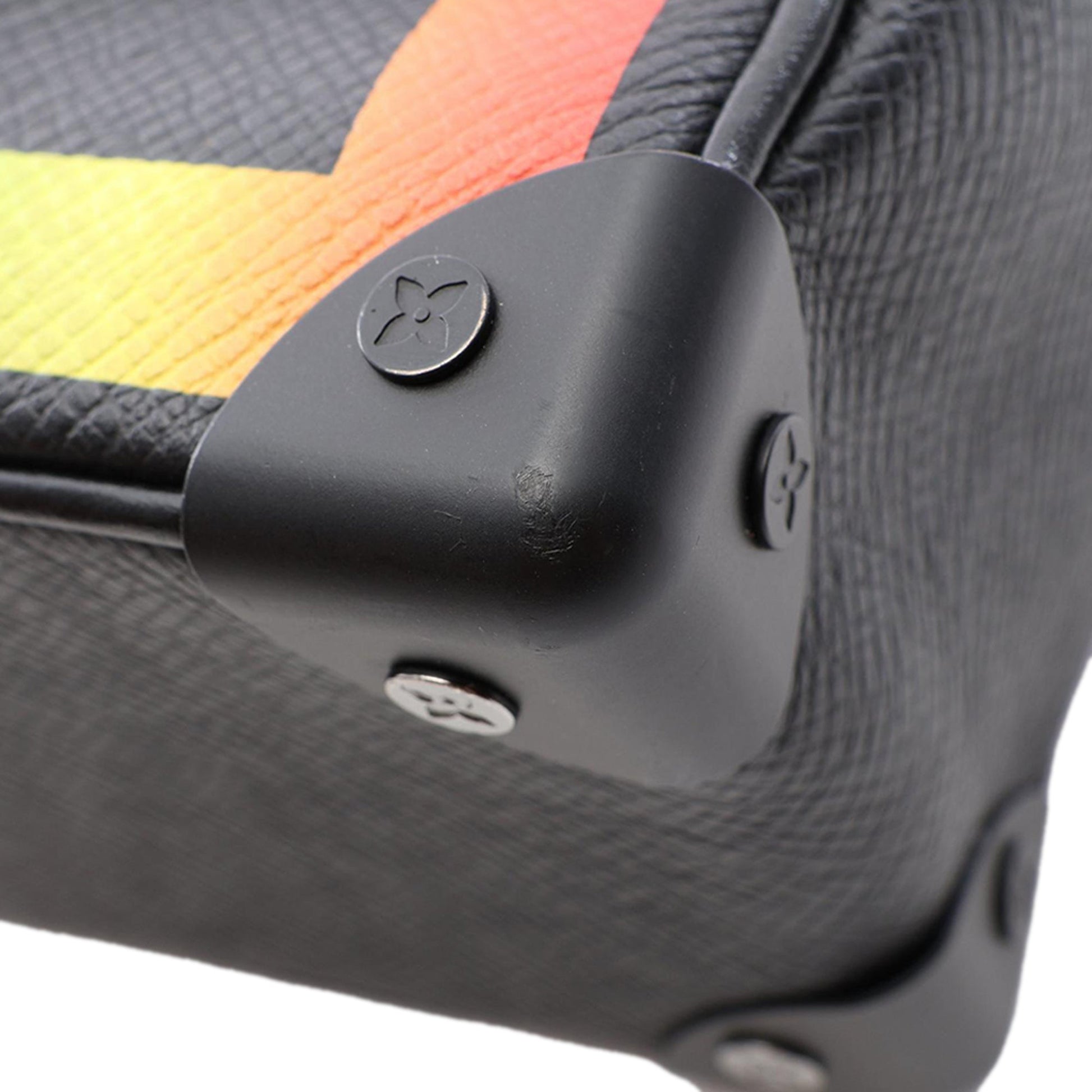 Louis Vuitton Taiga Rainbow Soft Trunk