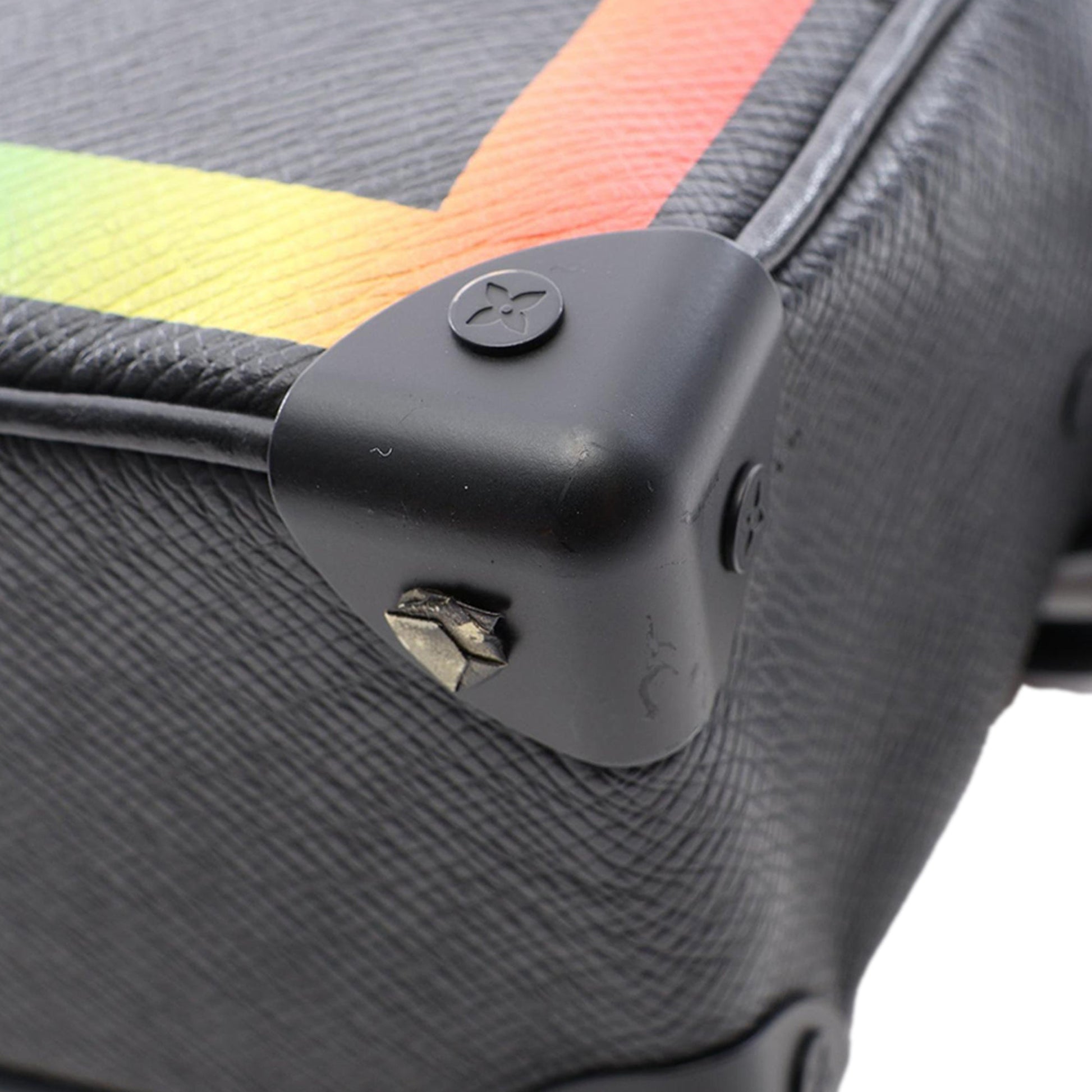 Louis Vuitton Taiga Rainbow Soft Trunk