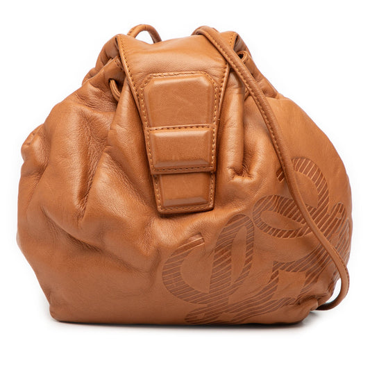 LOEWE Mini Anagram Leather Crossbody