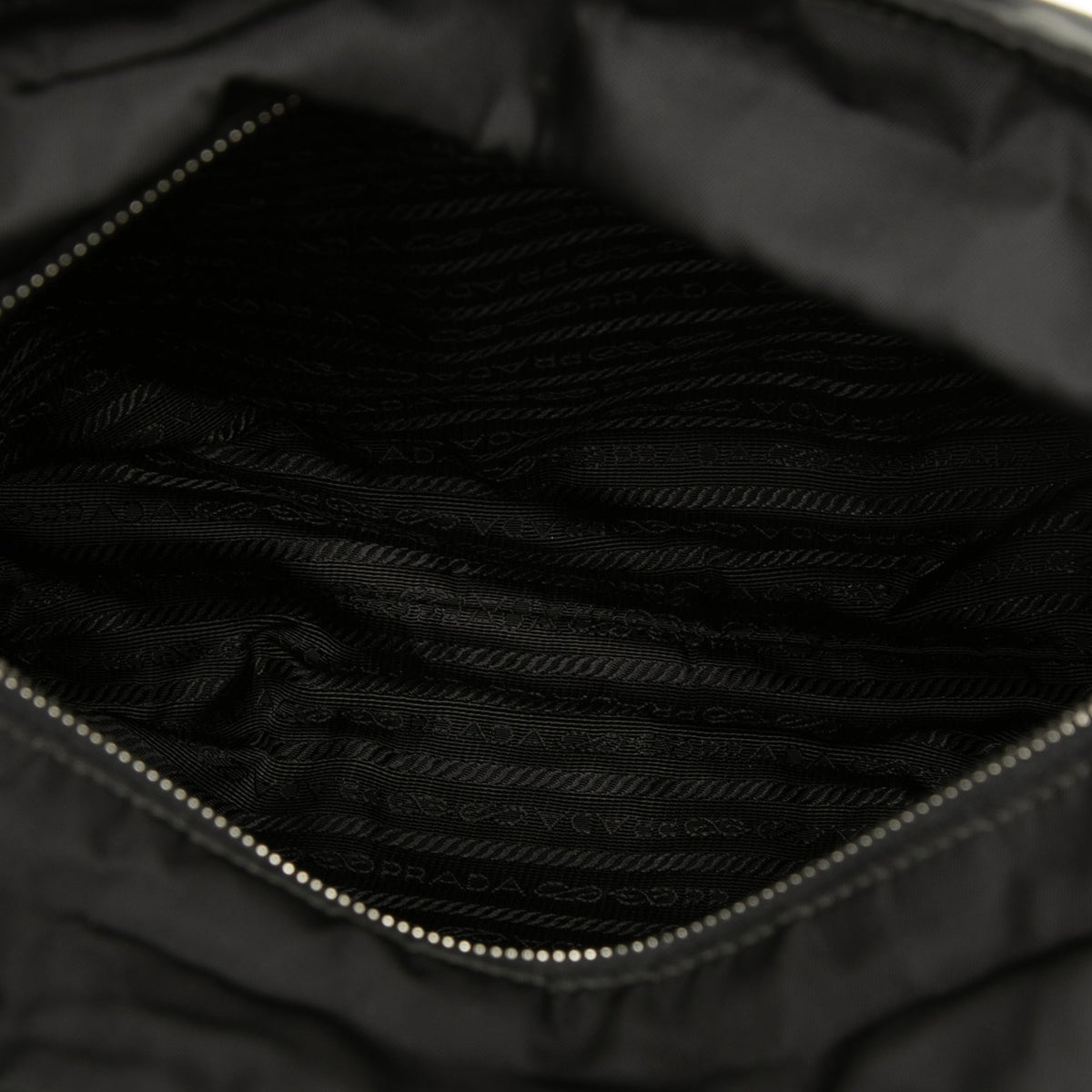 Prada Tessuto Satchel — Black