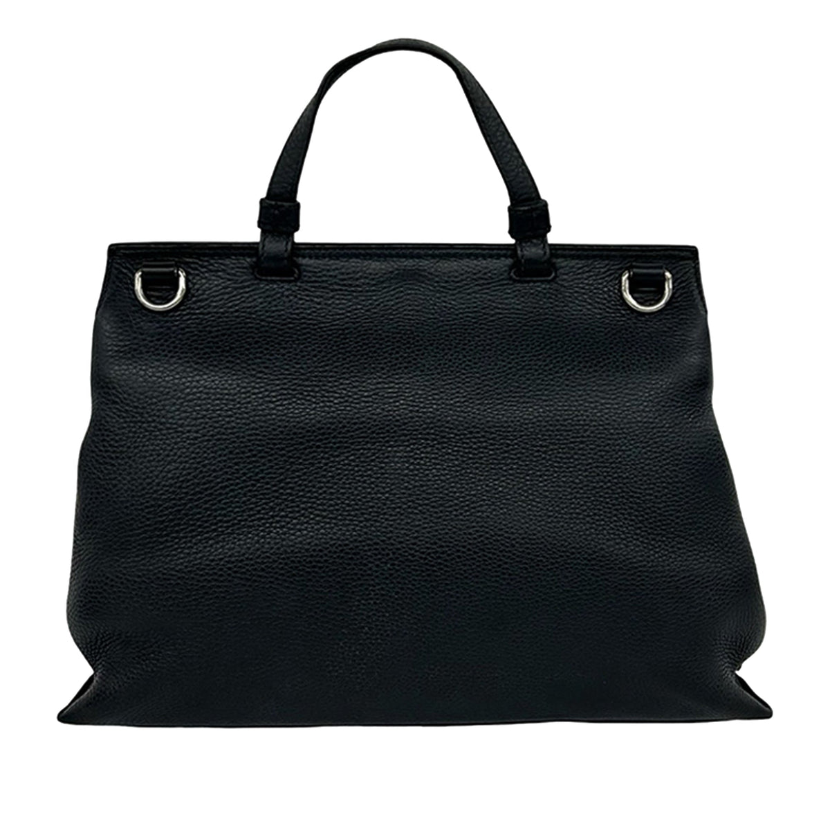 Gucci Medium Calfskin Bamboo Daily Satchel