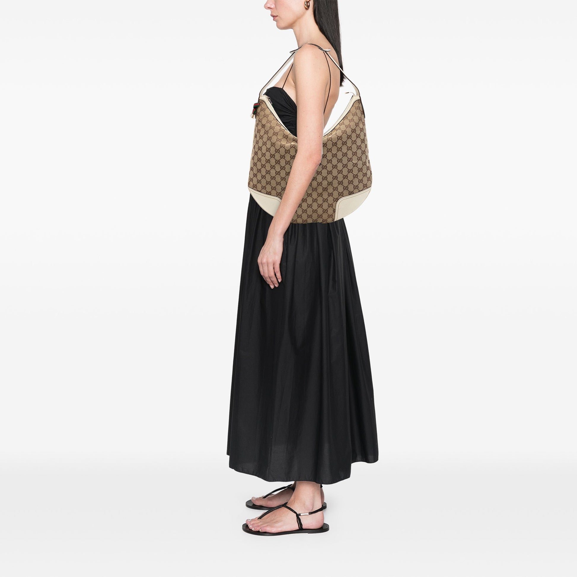 Large GG Canvas Princy Hobo