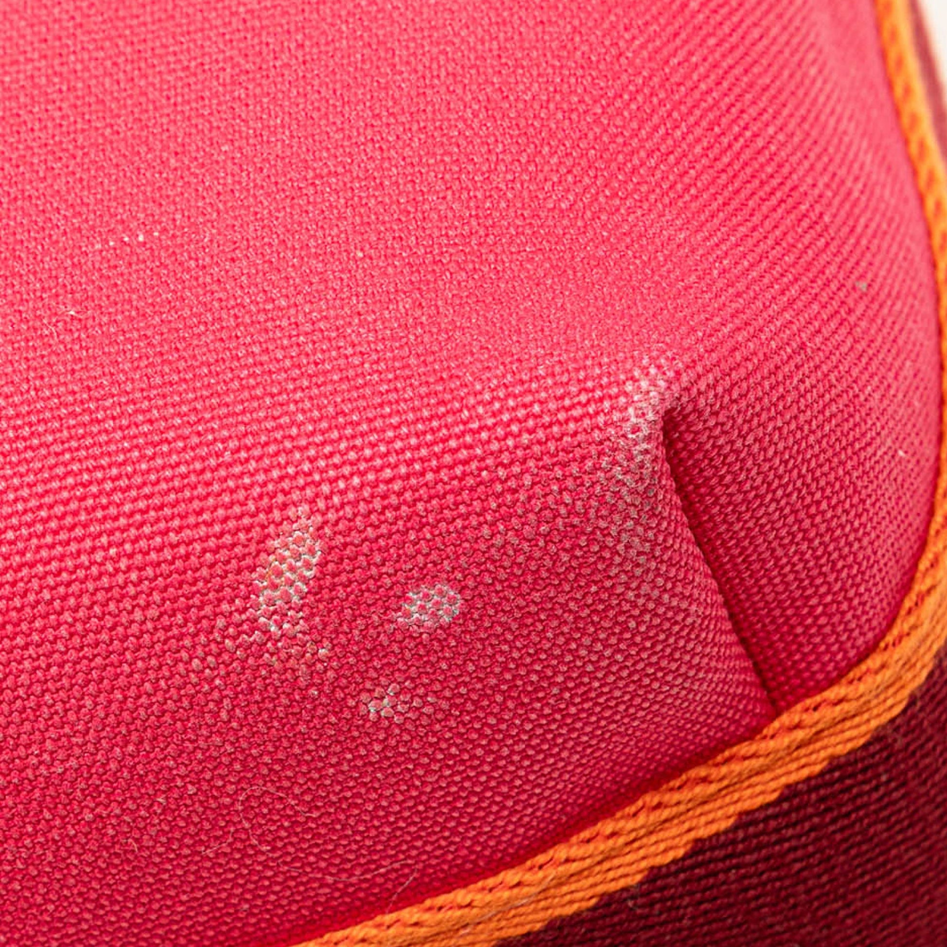 Hermès Small Toile Bride A Brac Case