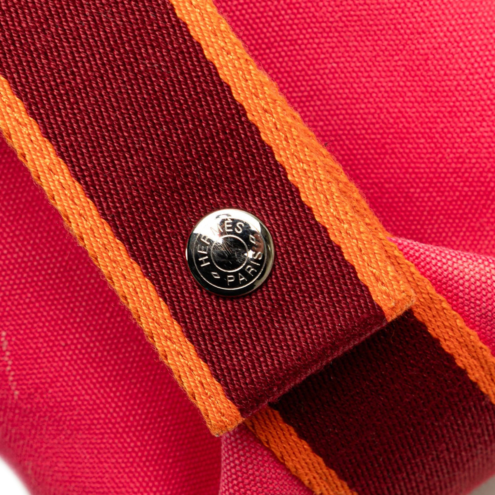 Hermès Small Toile Bride A Brac Case