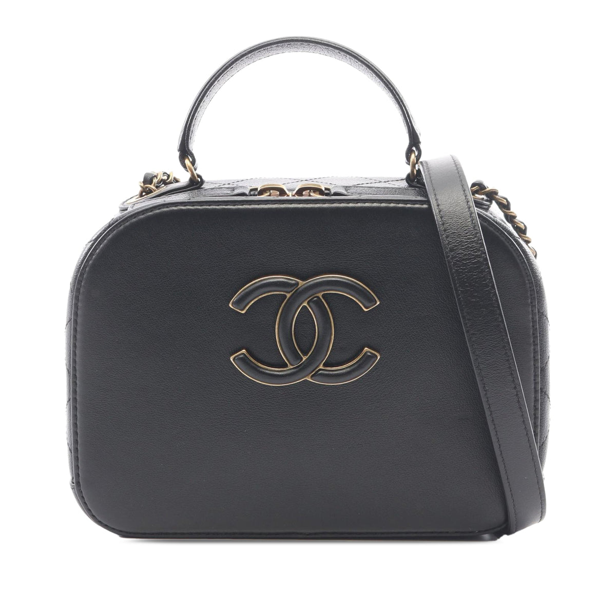 Chanel CC Calfskin Vanity Case