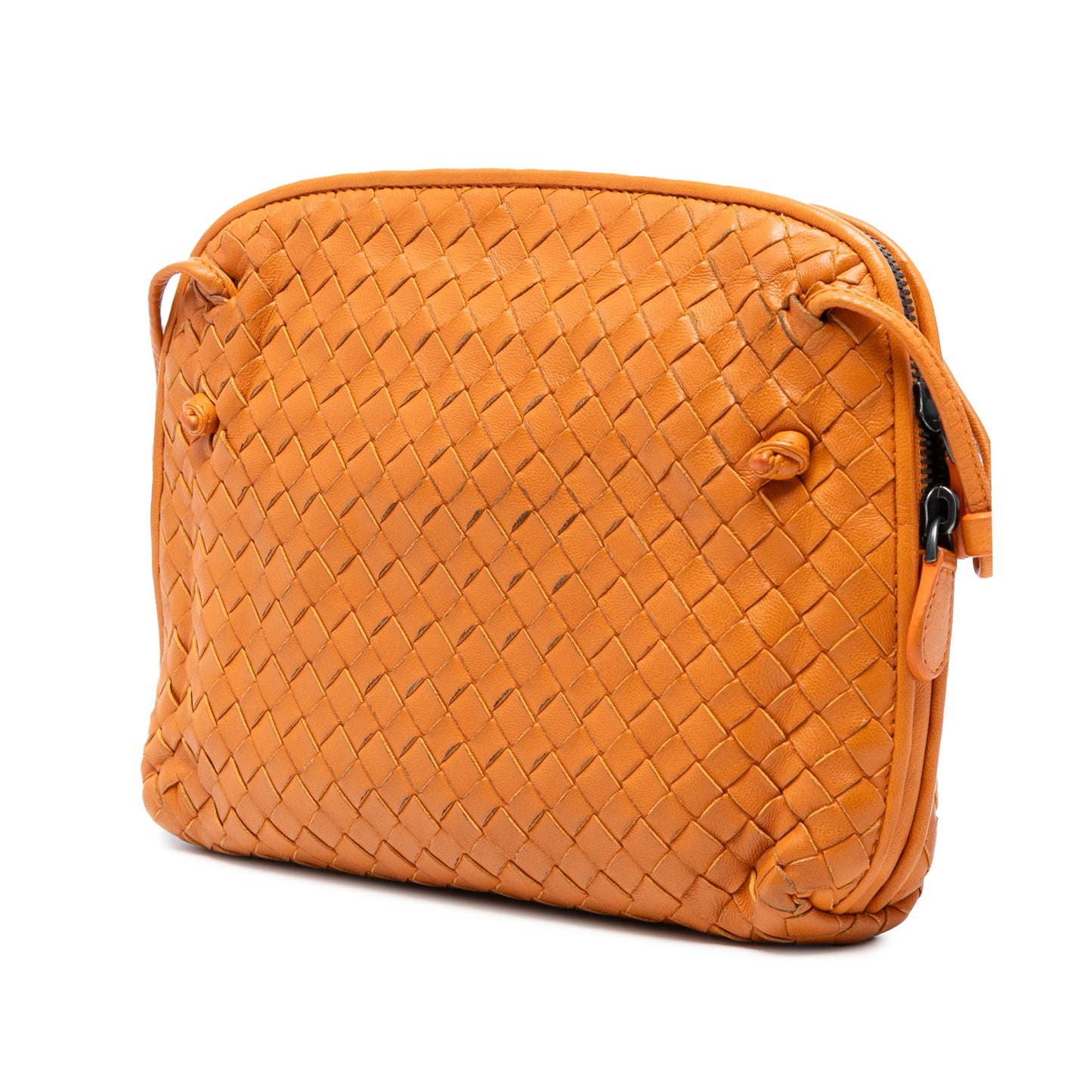 Bottega Veneta Nappa Intrecciato Nodini Crossbody