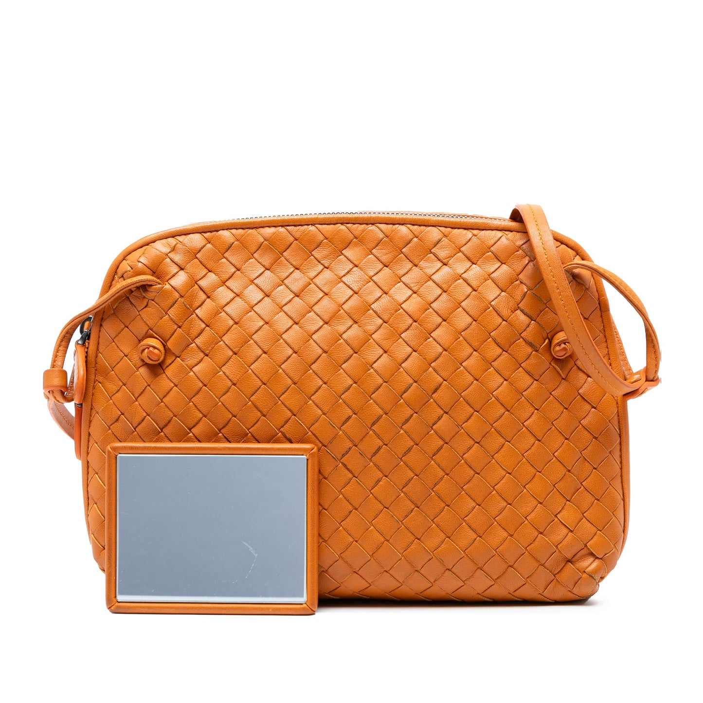 Bottega Veneta Nappa Intrecciato Nodini Crossbody