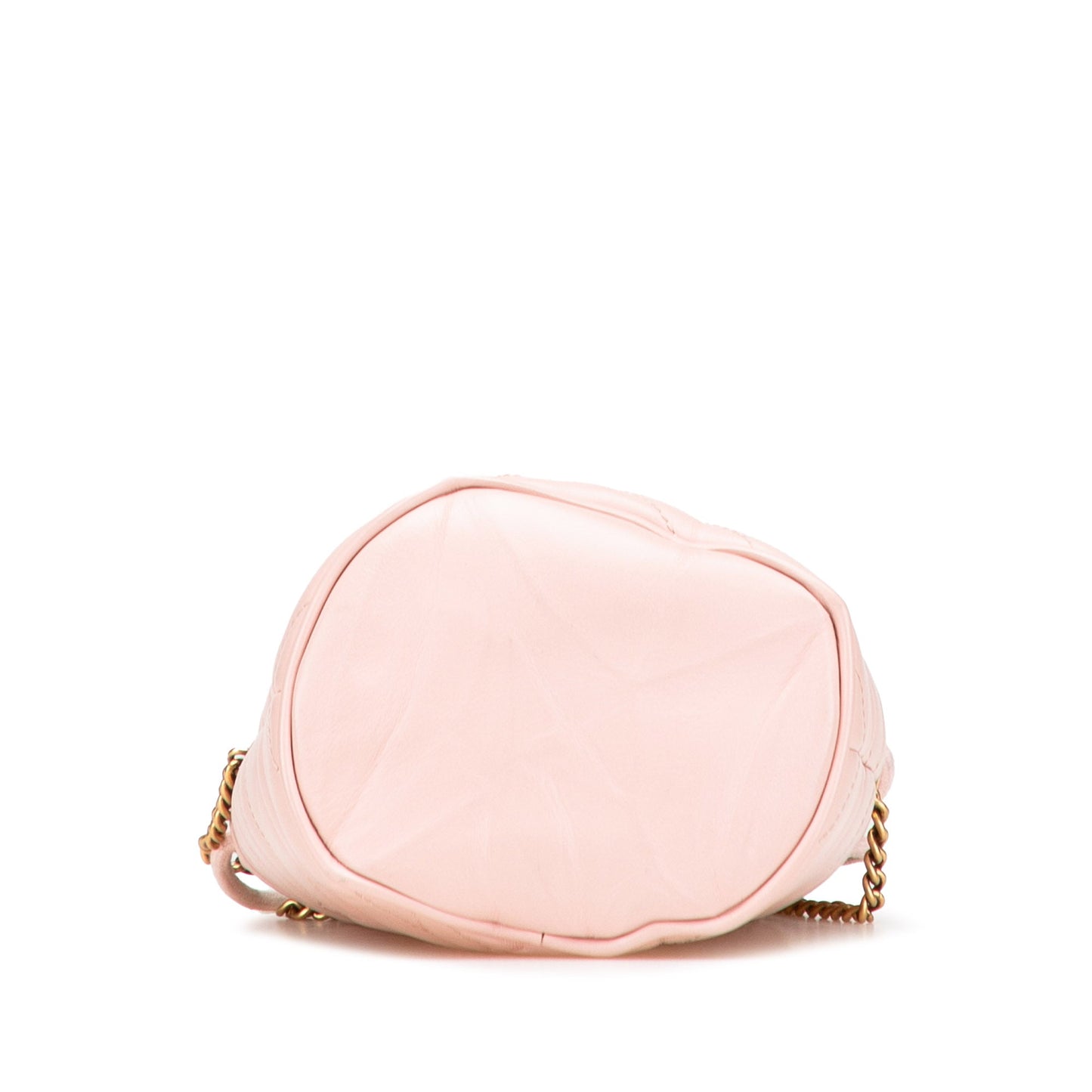 Gucci Small GG Marmont Leather Matelasse Bucket Bag