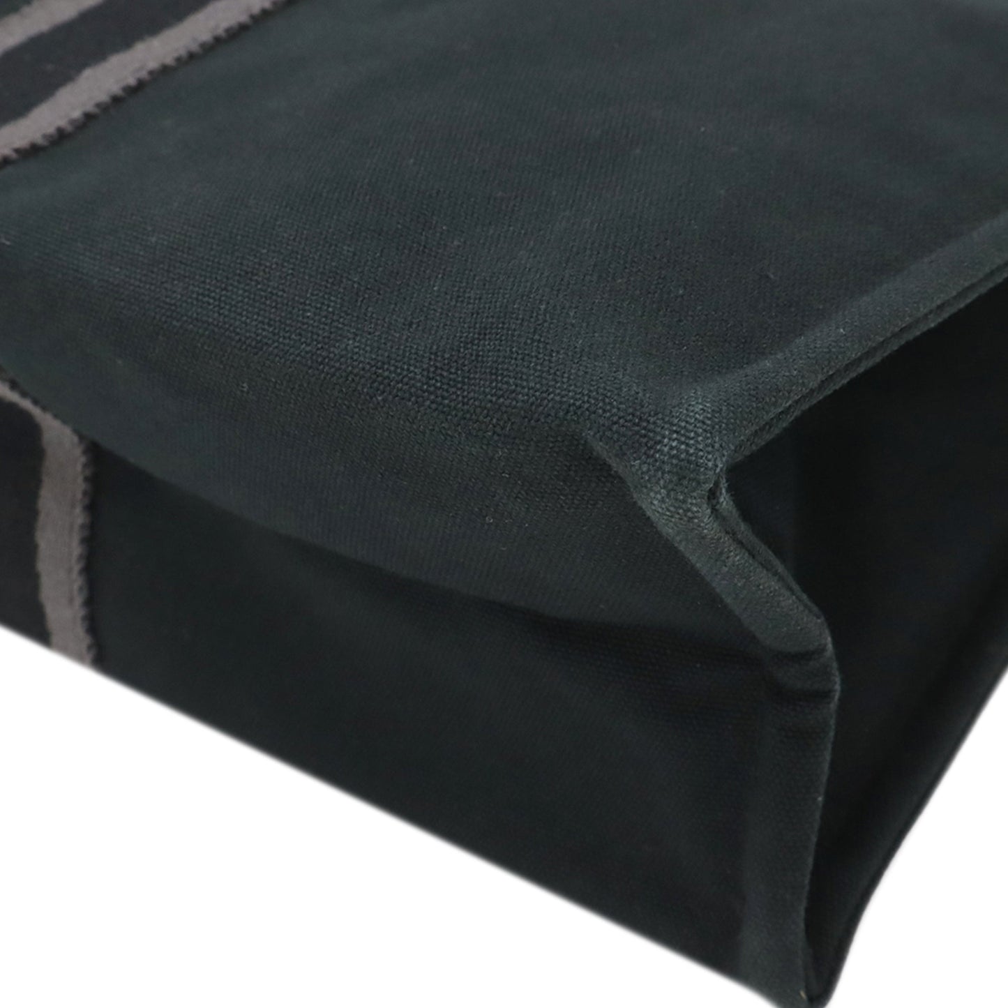 Hermès Canvas Fourre Tout Clutch
