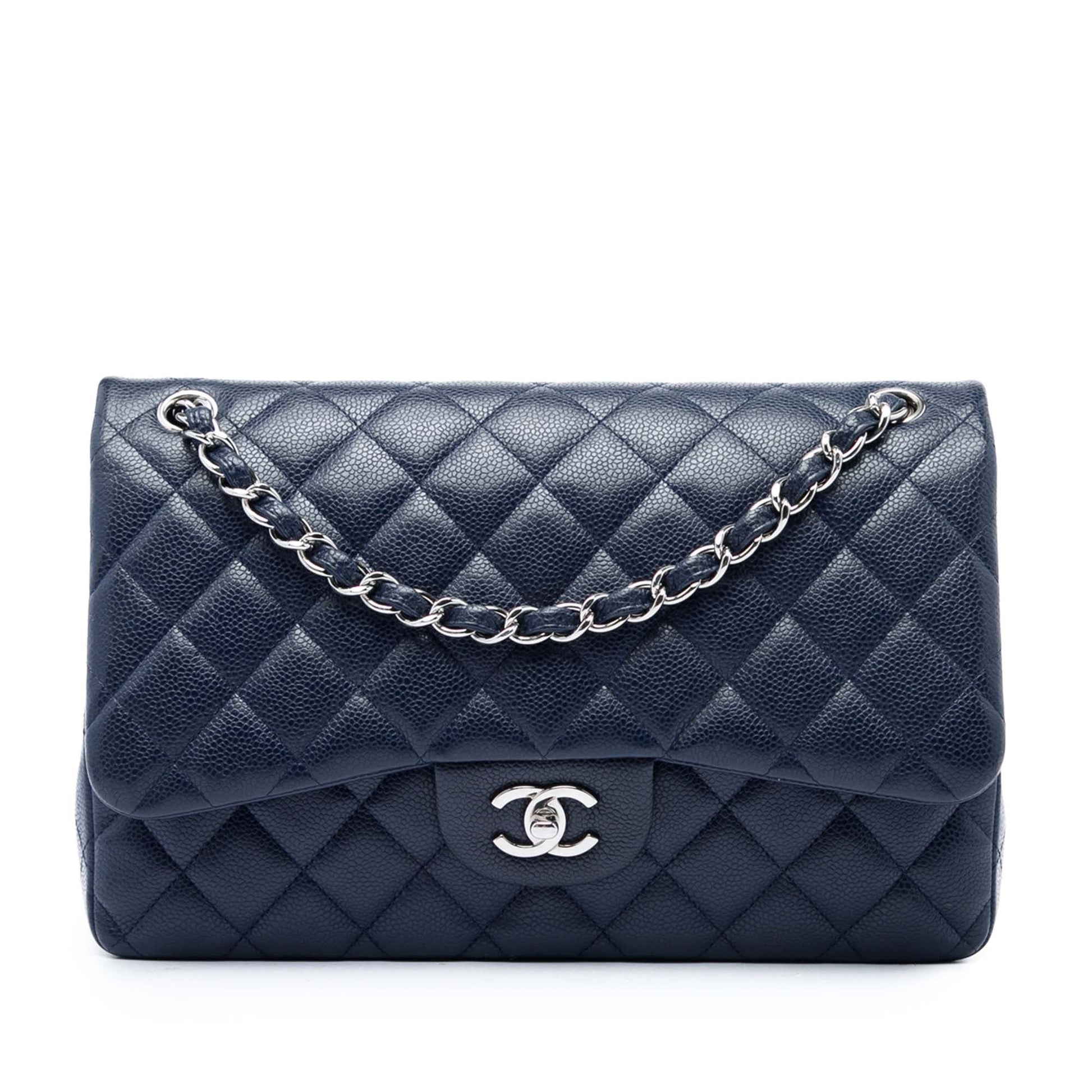 Chanel Jumbo Classic Caviar Double Flap
