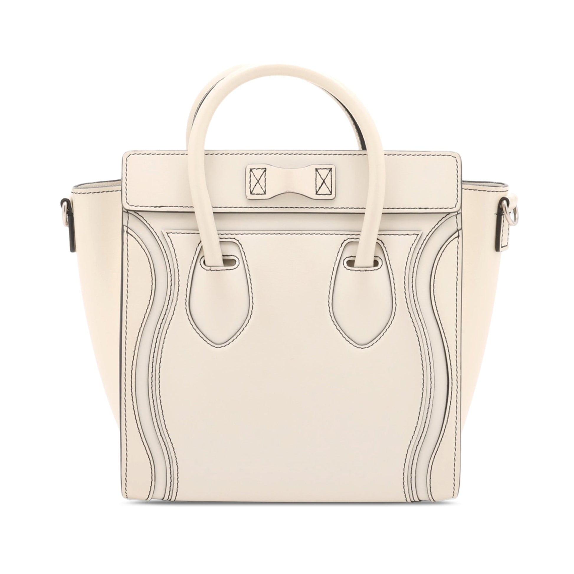 Celine Nano Leather Luggage Tote