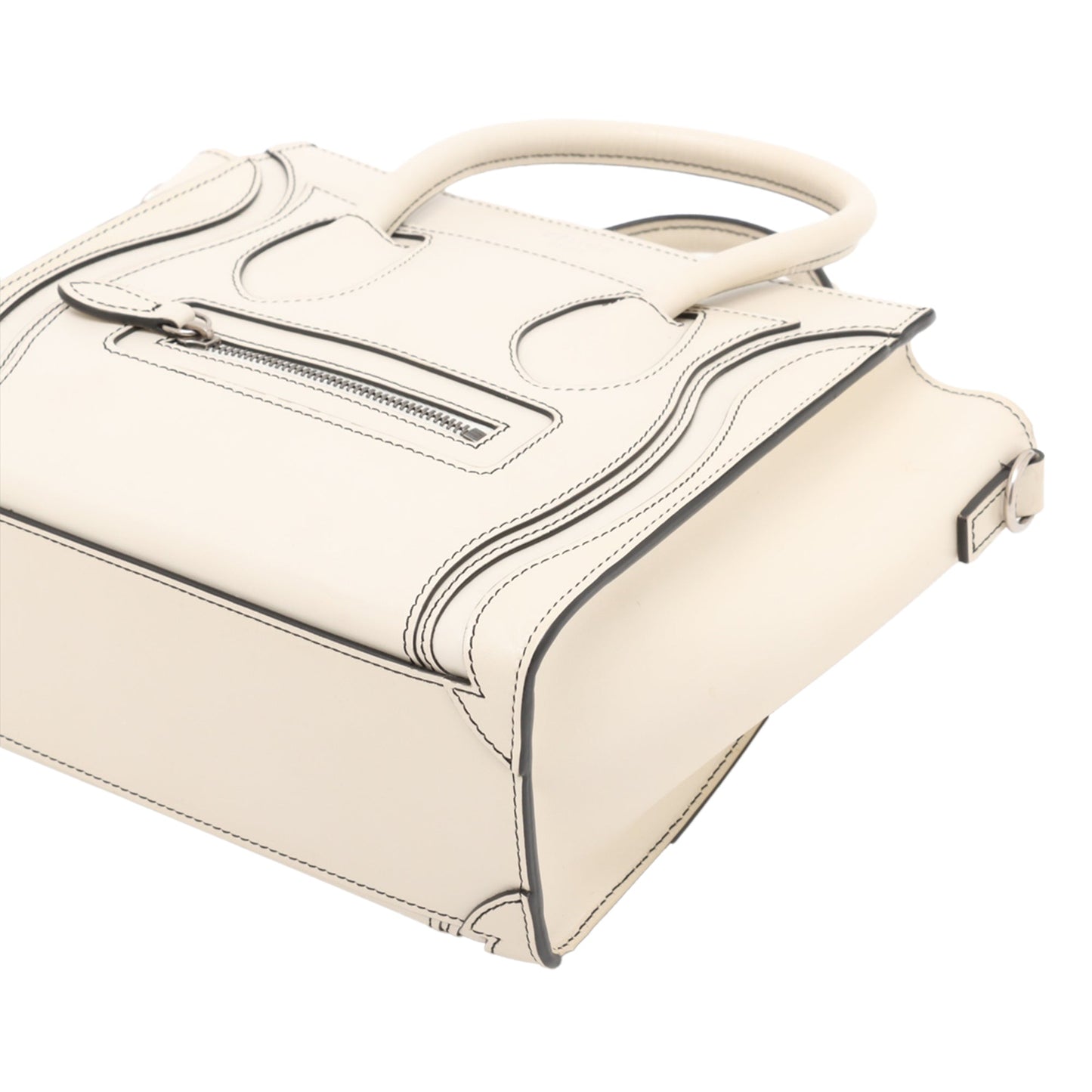 Celine Nano Leather Luggage Tote