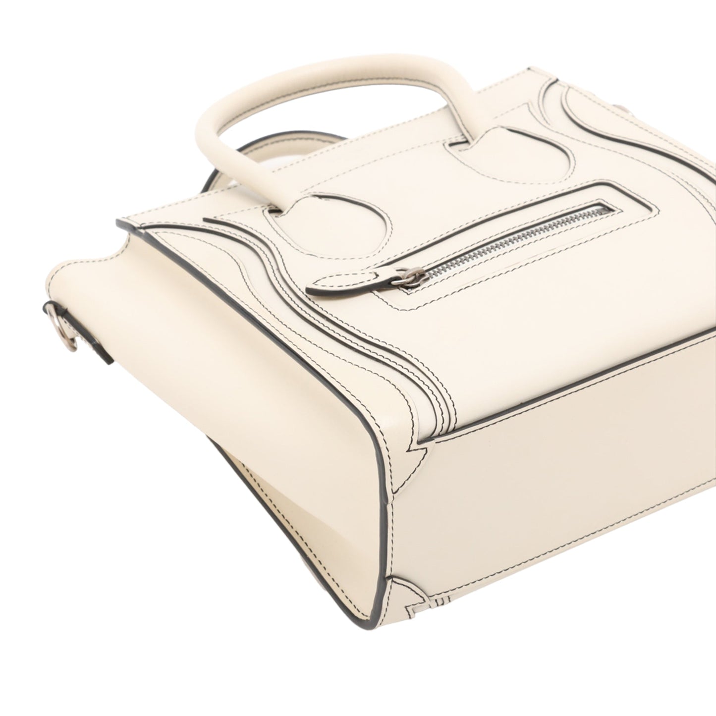 Celine Nano Leather Luggage Tote