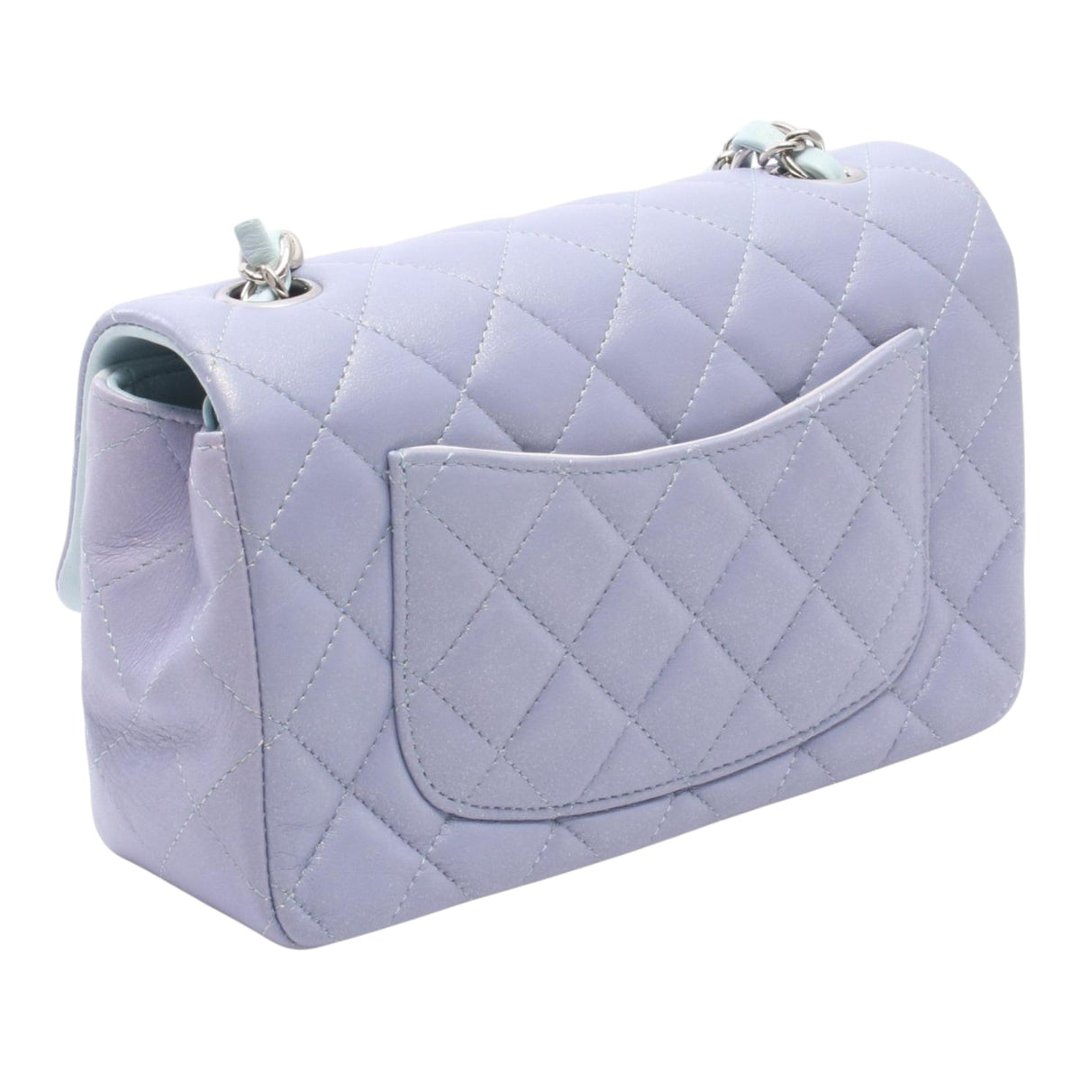 Chanel Mini Rectangular Classic Lambskin Degrade Single Flap
