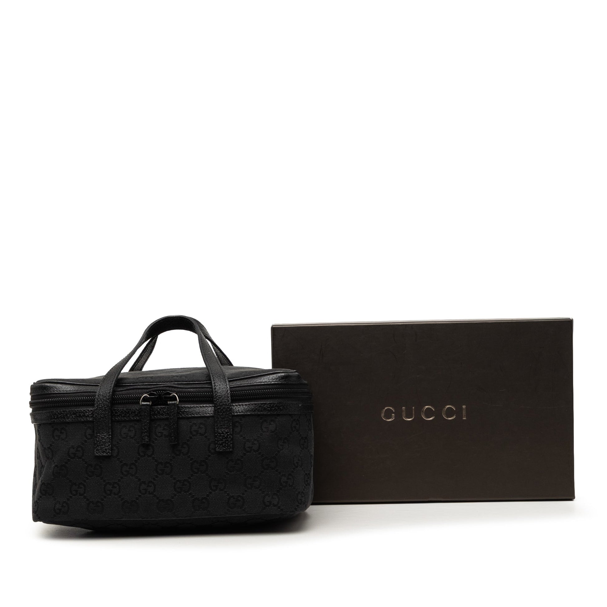 Gucci GG Canvas Vanity Bag