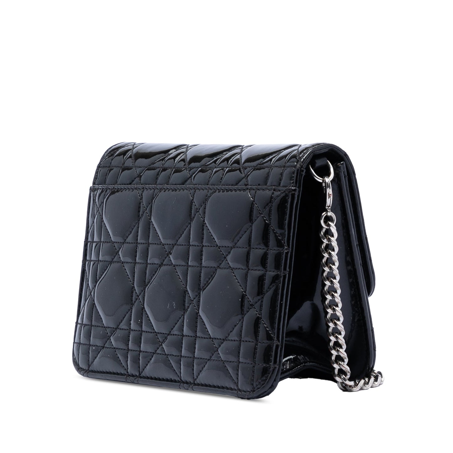 Dior Mini Patent Cannage Miss Dior Pouch