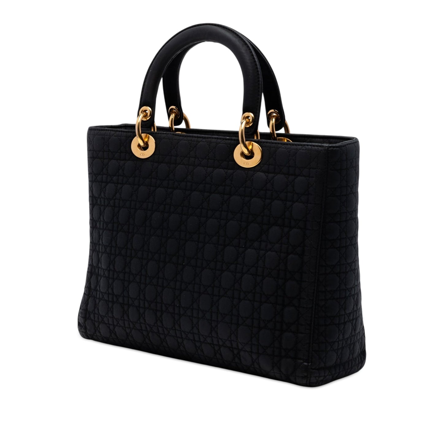 Dior Large Nylon Microcannage Lady Dior