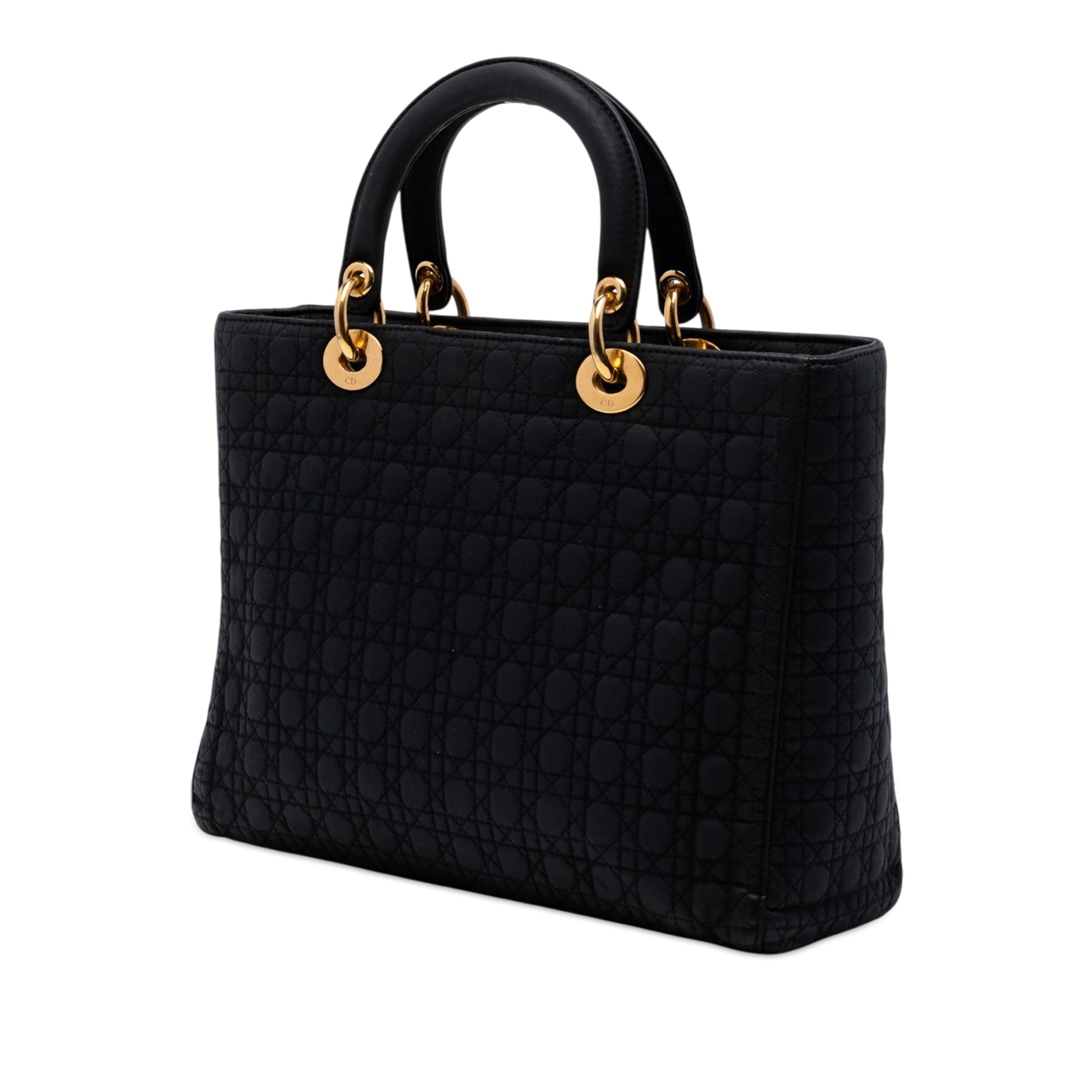 Dior Large Nylon Microcannage Lady Dior