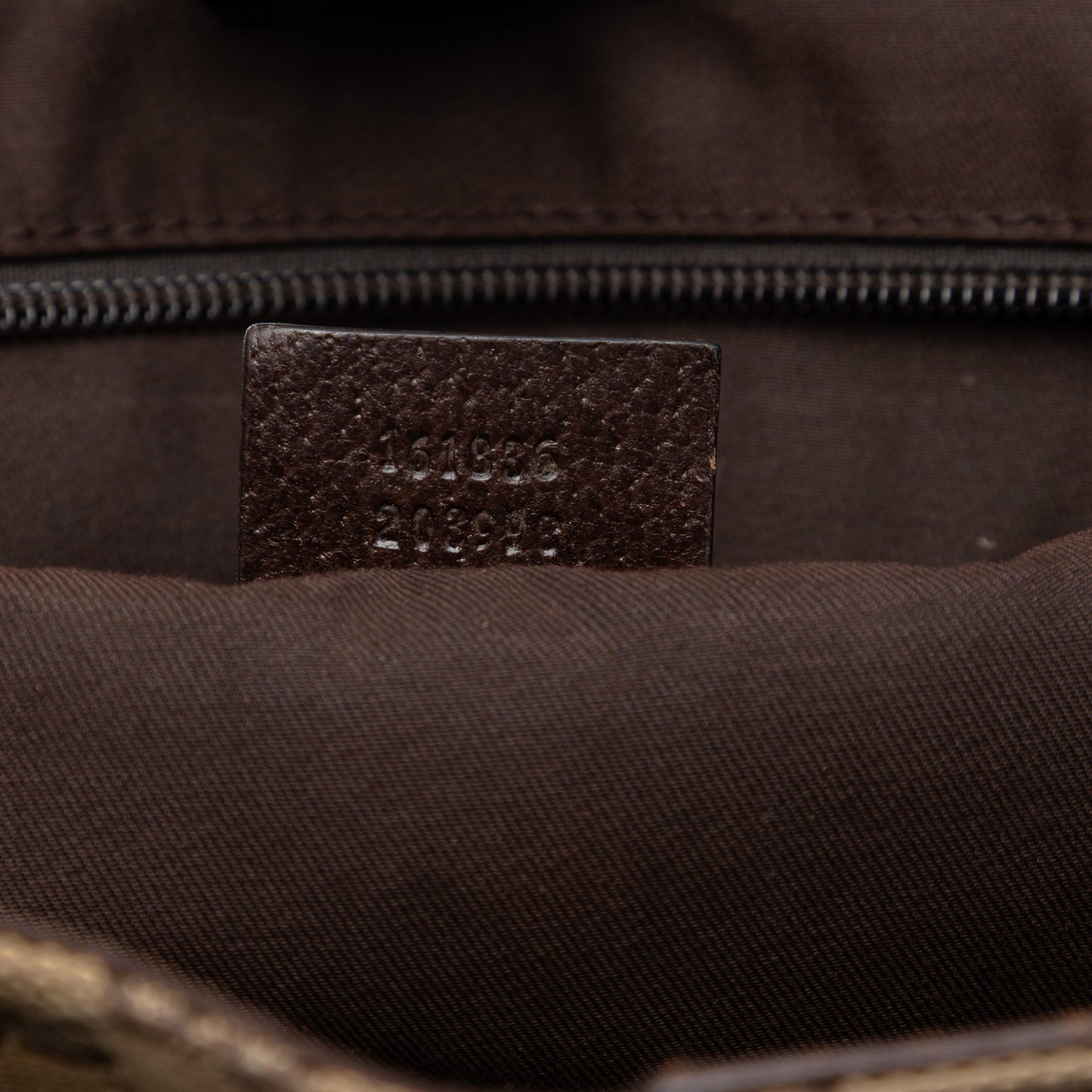 Gucci GG Canvas Web Double Pockets Tote