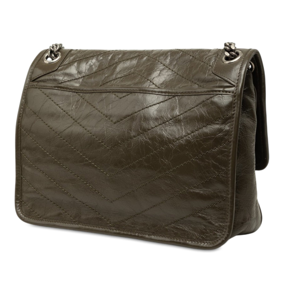 Saint Laurent Medium Crinkled Calfskin Niki