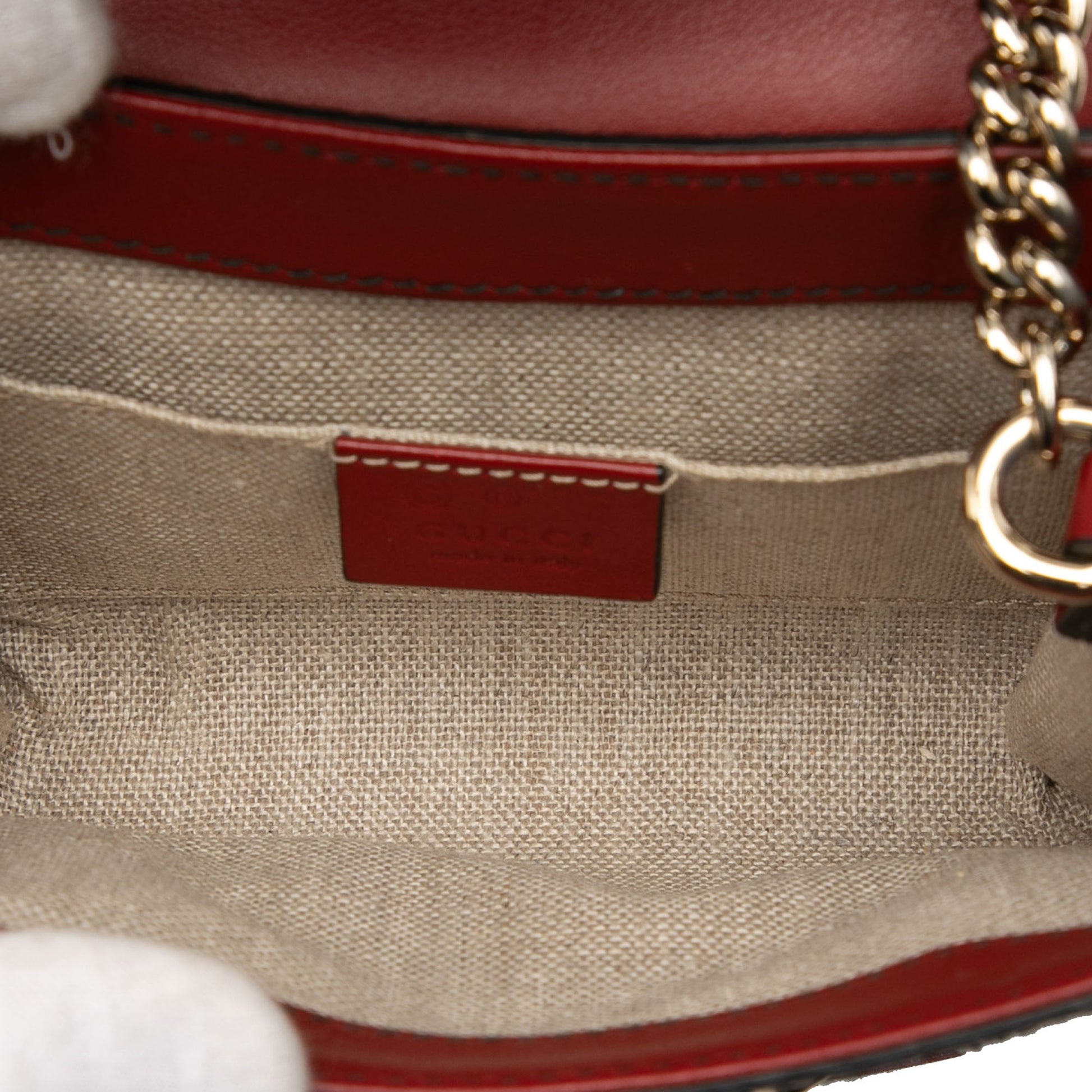 Gucci Mini Microguccissima Emily Crossbody